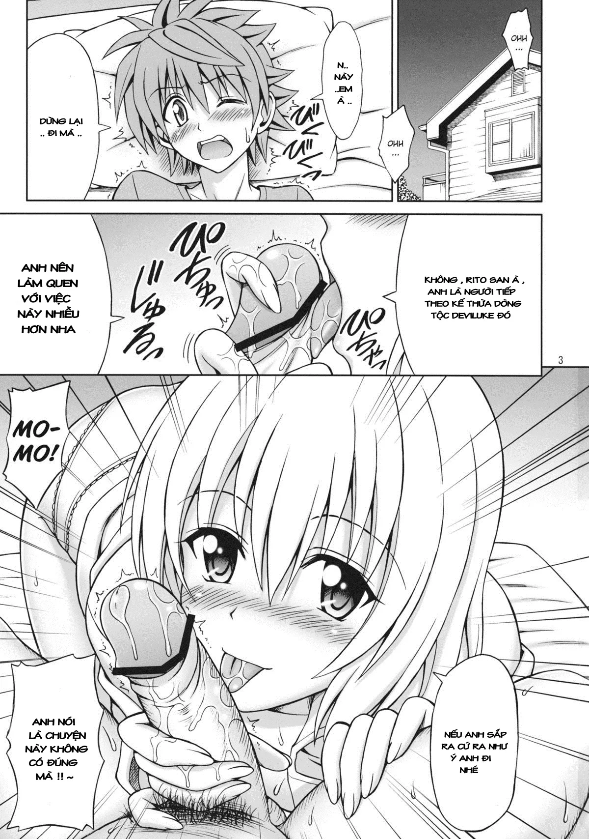 HentaiVN.net - Ảnh 3 - ToLOVEru TRIP! - Chap 1