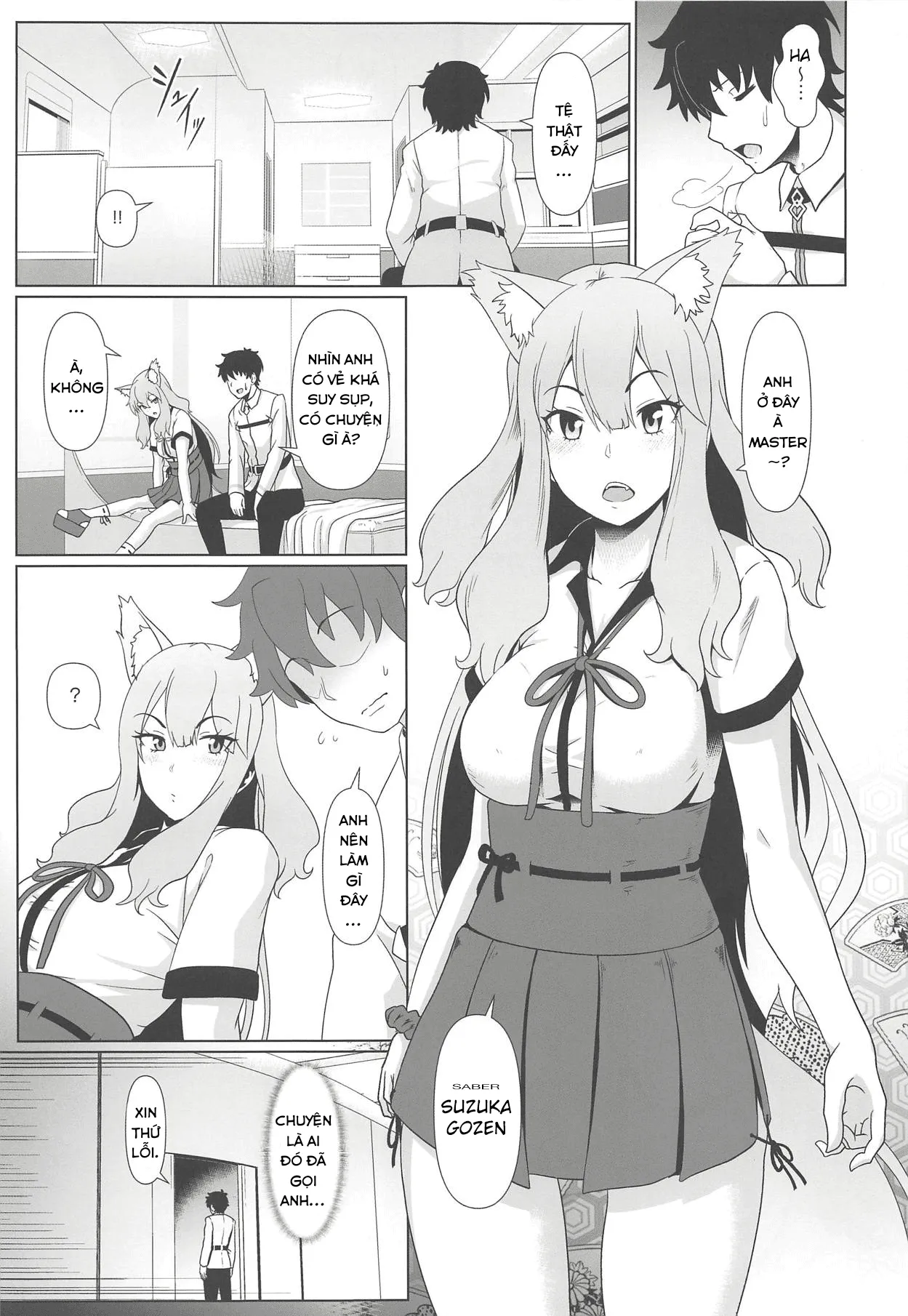 HentaiVN.net - Ảnh 5 - Hãy để em giải phóng mana giúp anh. [Maryoku Houshutsu; 魔力放出] - Chap 1