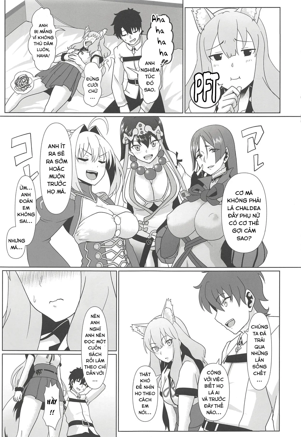 HentaiVN.net - Ảnh 7 - Hãy để em giải phóng mana giúp anh. [Maryoku Houshutsu; 魔力放出] - Chap 1