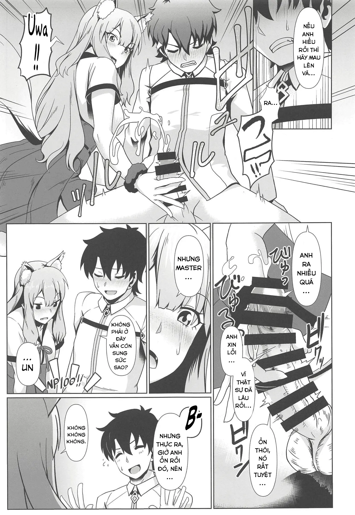 HentaiVN.net - Ảnh 9 - Hãy để em giải phóng mana giúp anh. [Maryoku Houshutsu; 魔力放出] - Chap 1