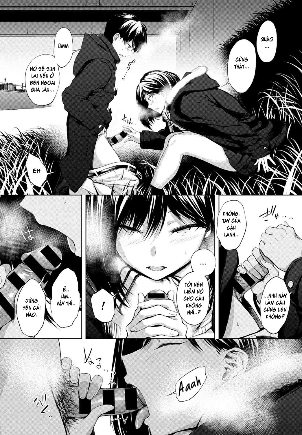 HentaiVN.net - Ảnh 11 - After School Under the Bridge [Houkago, Hashi no Shita de,] - Chap 1