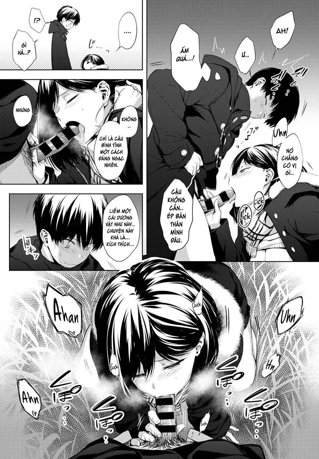 HentaiVN.net - Ảnh 12 - After School Under the Bridge [Houkago, Hashi no Shita de,] - Chap 1