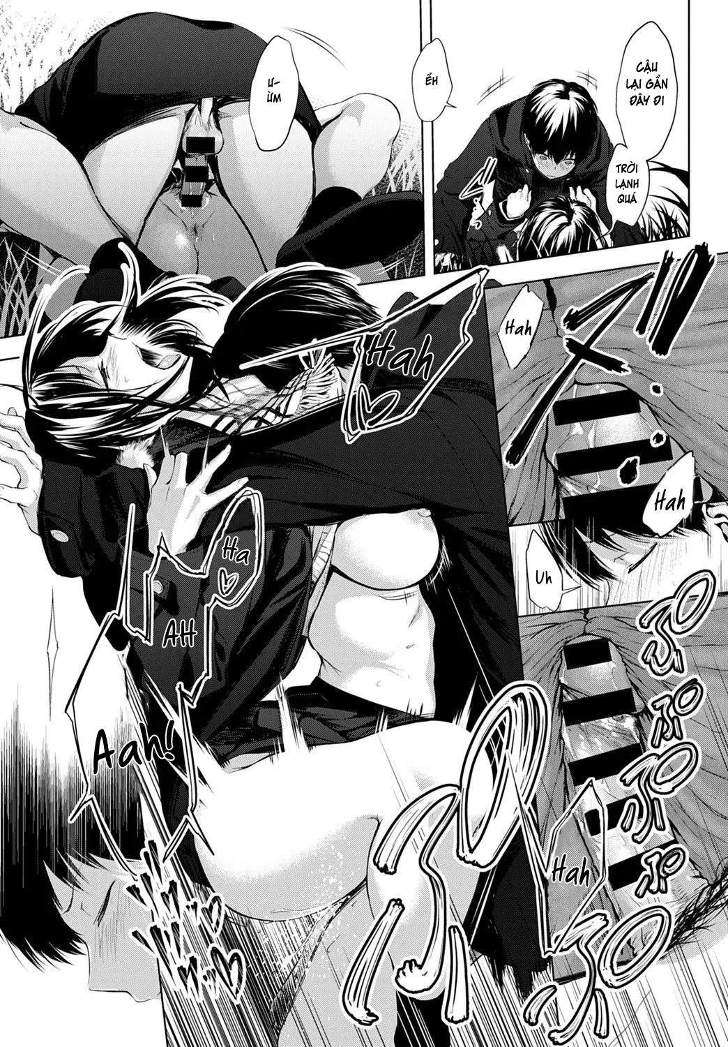 HentaiVN.net - Ảnh 18 - After School Under the Bridge [Houkago, Hashi no Shita de,] - Chap 1
