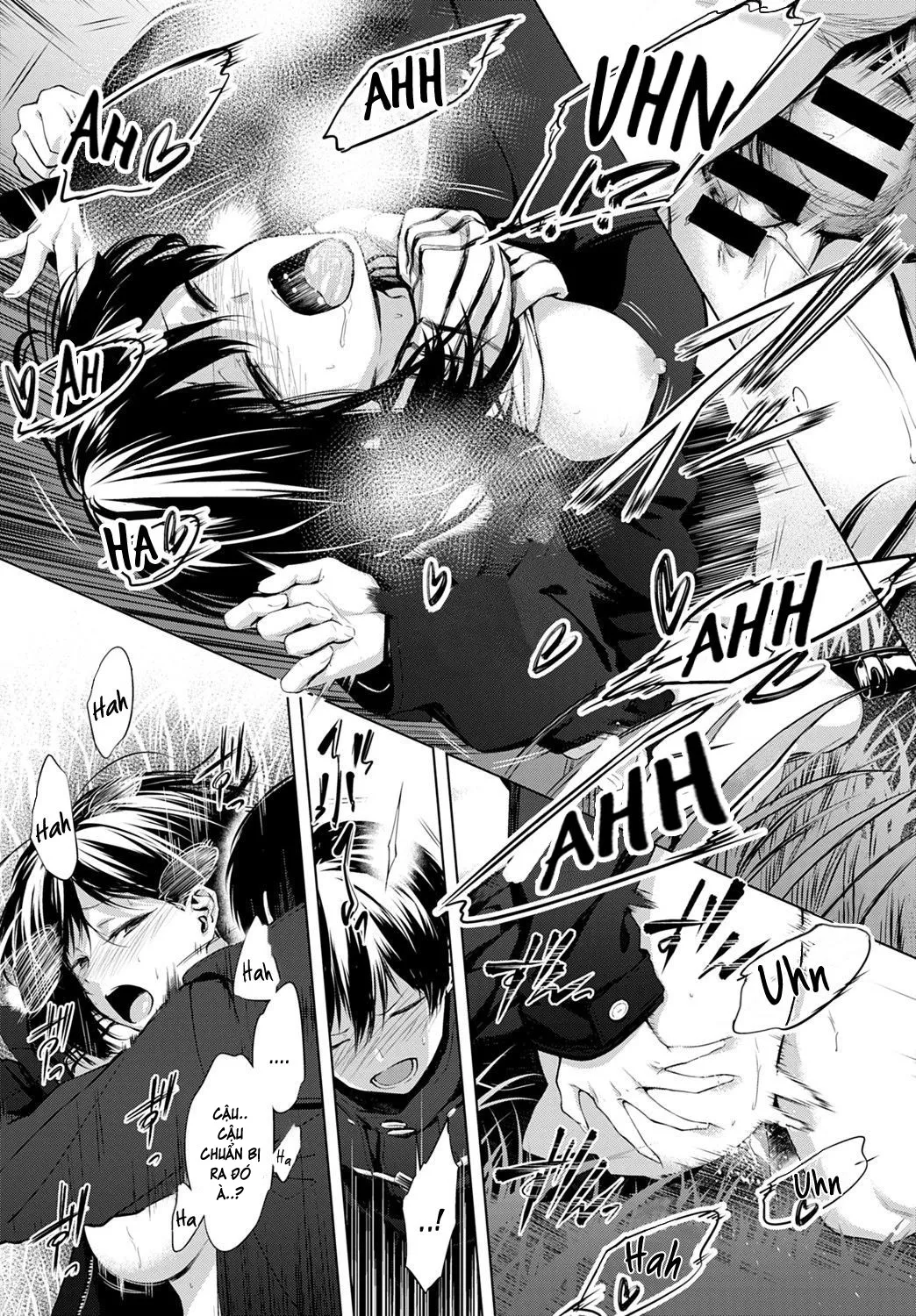 HentaiVN.net - Ảnh 20 - After School Under the Bridge [Houkago, Hashi no Shita de,] - Chap 1