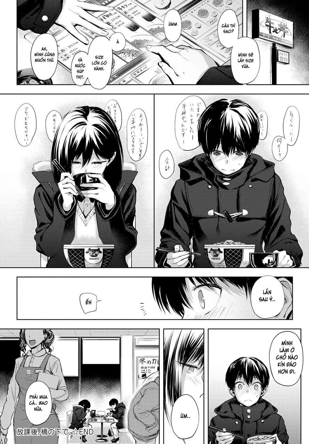 HentaiVN.net - Ảnh 27 - After School Under the Bridge [Houkago, Hashi no Shita de,] - Chap 1
