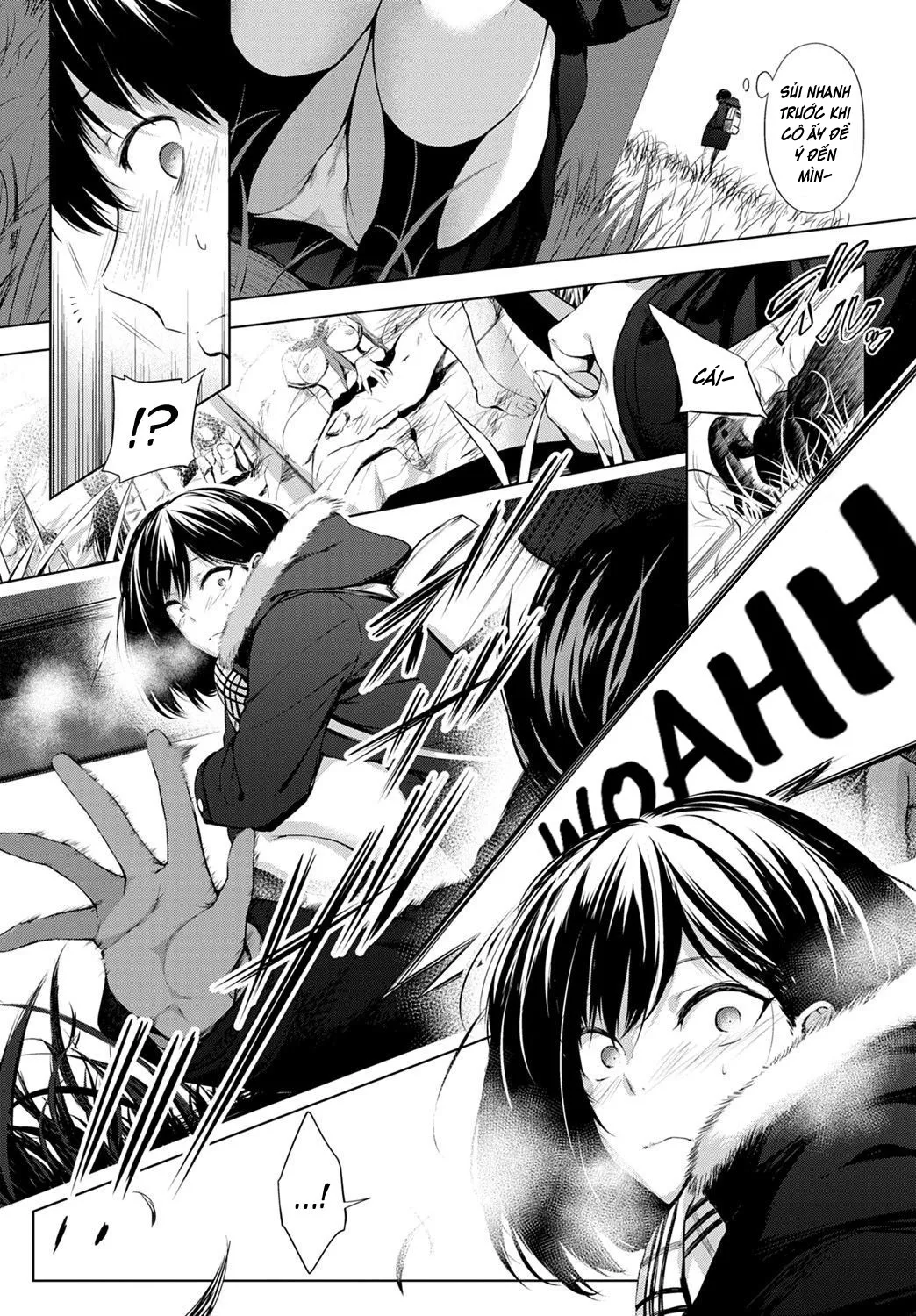 HentaiVN.net - Ảnh 5 - After School Under the Bridge [Houkago, Hashi no Shita de,] - Chap 1