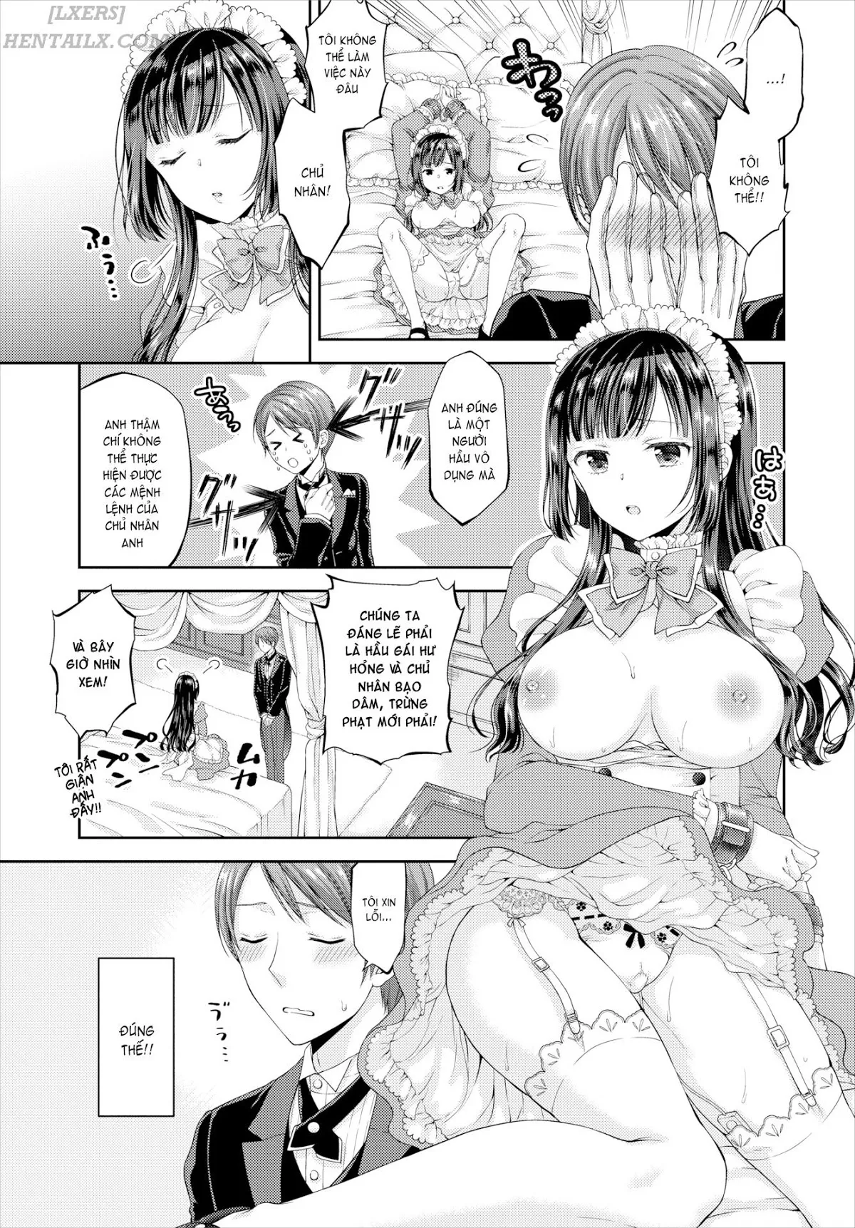 HentaiVN.net - Ảnh 5 - My Adorable Master [Comic Bavel 2018-10] - Chap 1