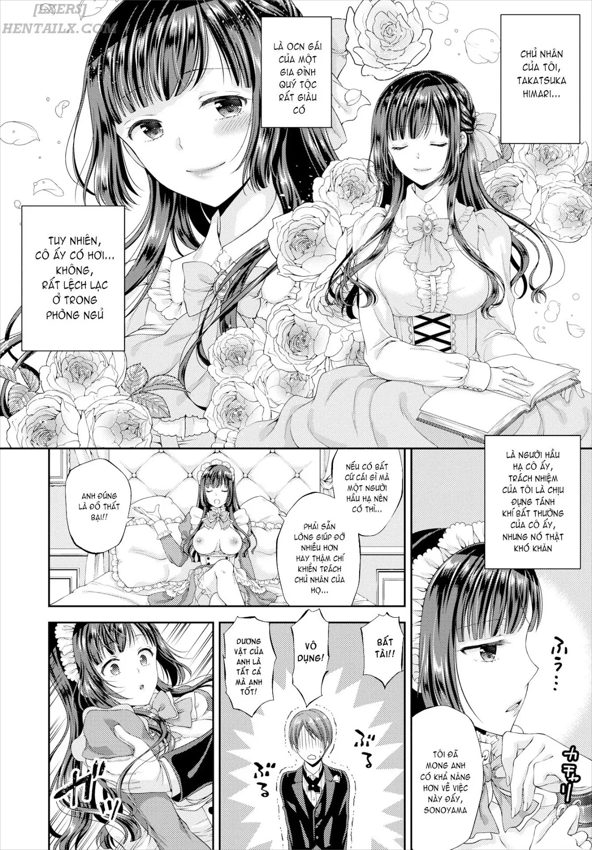 HentaiVN.net - Ảnh 6 - My Adorable Master [Comic Bavel 2018-10] - Chap 1