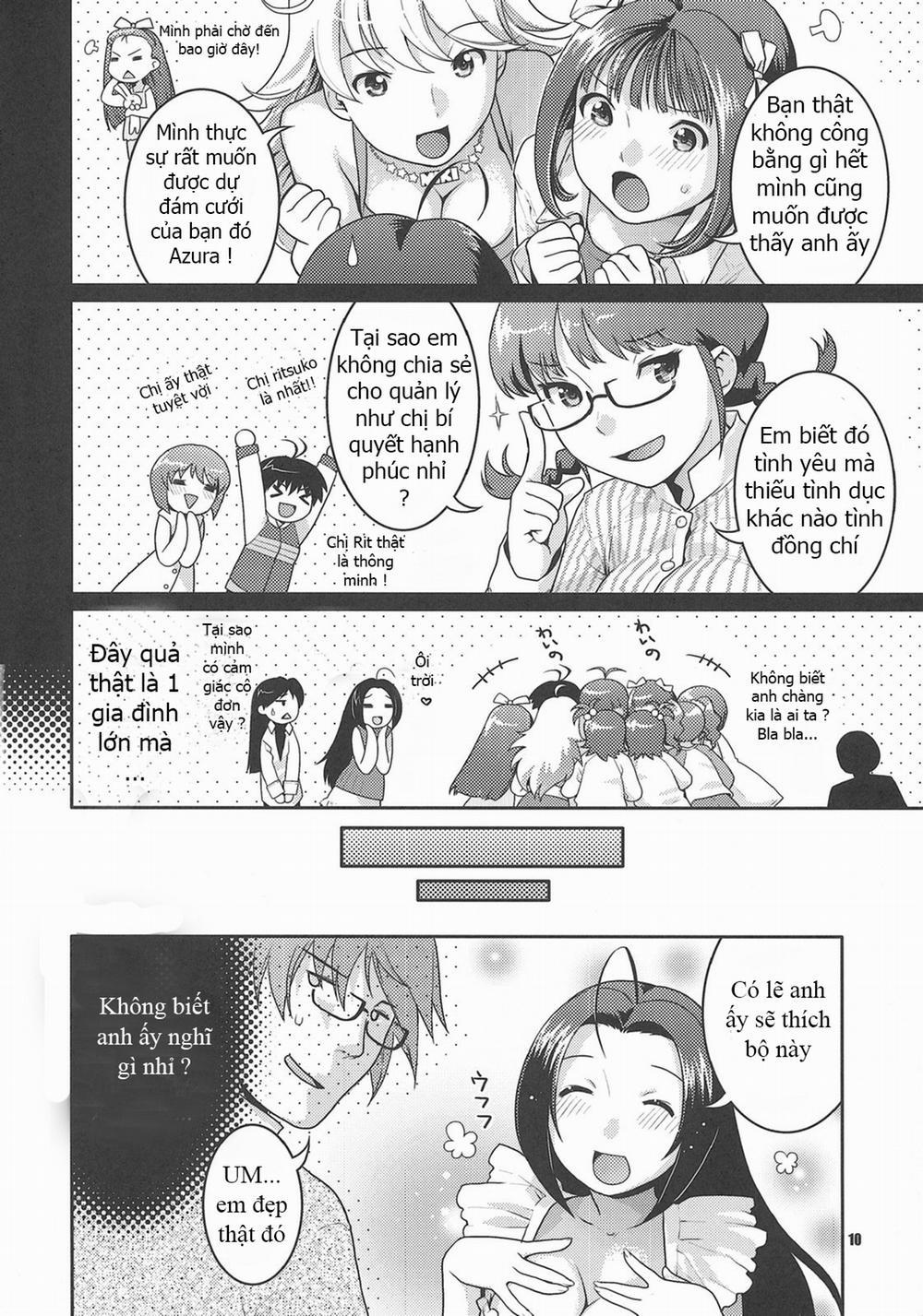 HentaiVN.net - Ảnh 11 - My Wife A To Z (The Idolmaster) [Ore No Yome A To Z] - Chap 1