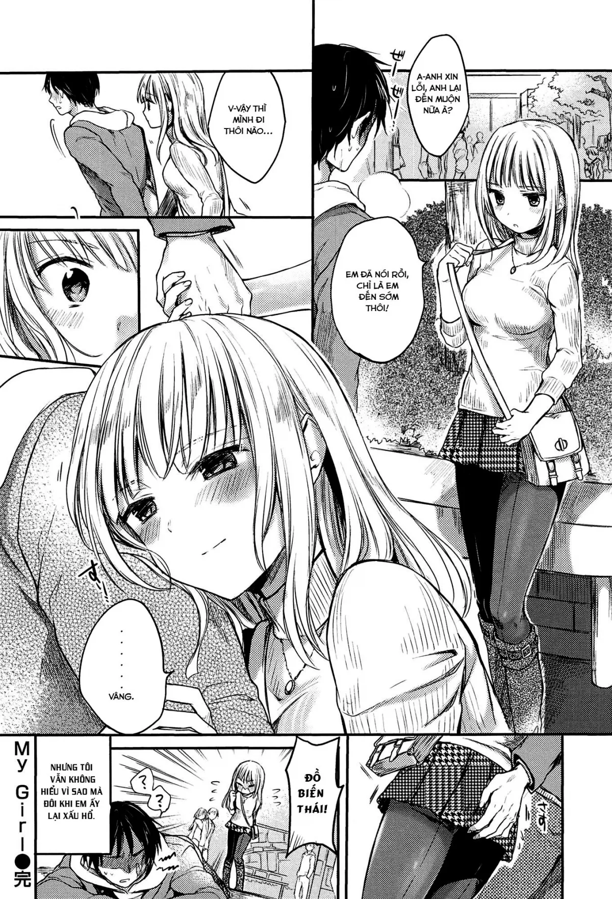 HentaiVN.net - Ảnh 19 - My girl [Cô bạn gái của tôi; Watashi no on'nanoko] - Chap 1