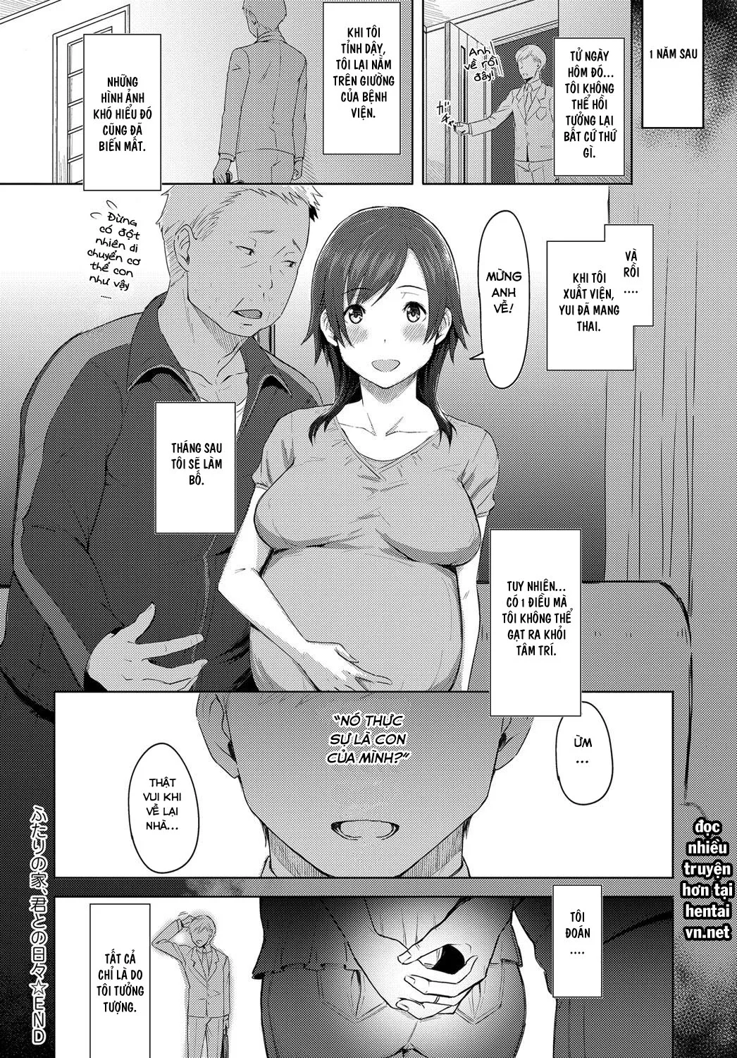 HentaiVN.net - Ảnh 29 - Futari no Ie, Kimi to no Hibi - Chap 1