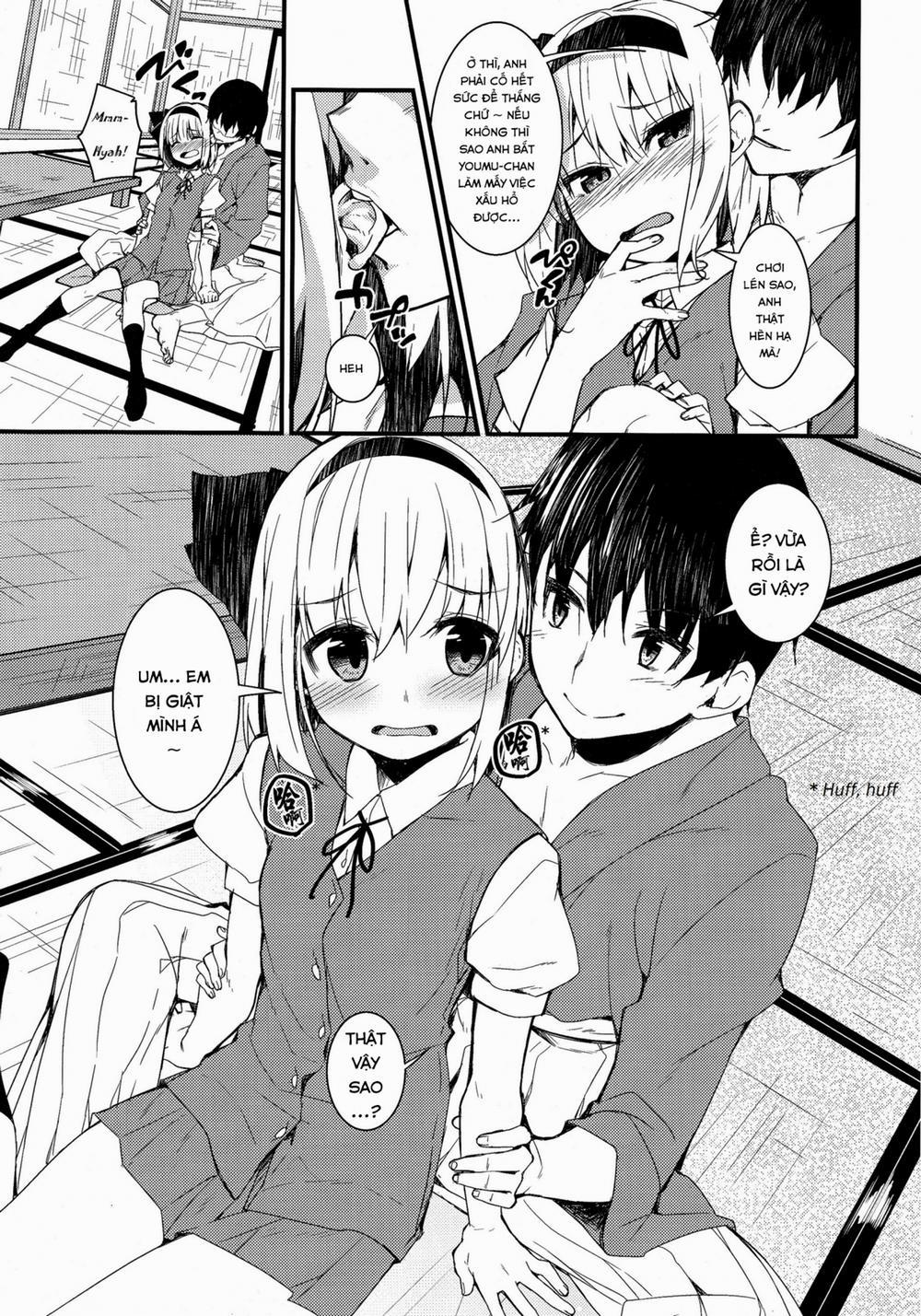 HentaiVN.net - Ảnh 6 - Youmu Days (Touhou Project) [Youmu Days ~Watashi No Kanjiru Tokoro~] - Chap 1
