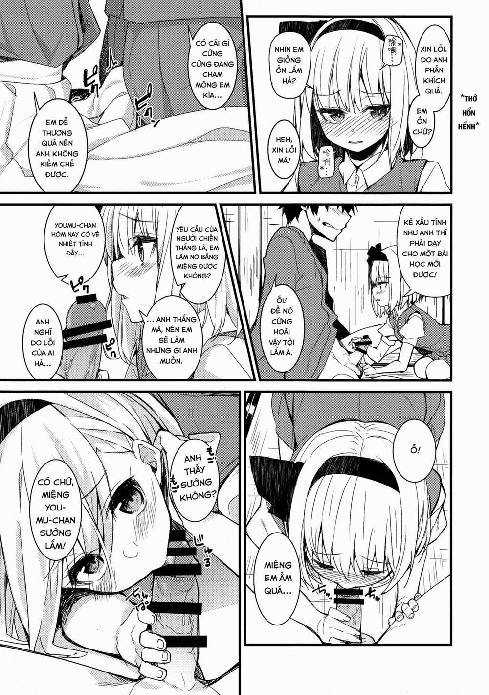 HentaiVN.net - Ảnh 8 - Youmu Days (Touhou Project) [Youmu Days ~Watashi No Kanjiru Tokoro~] - Chap 1