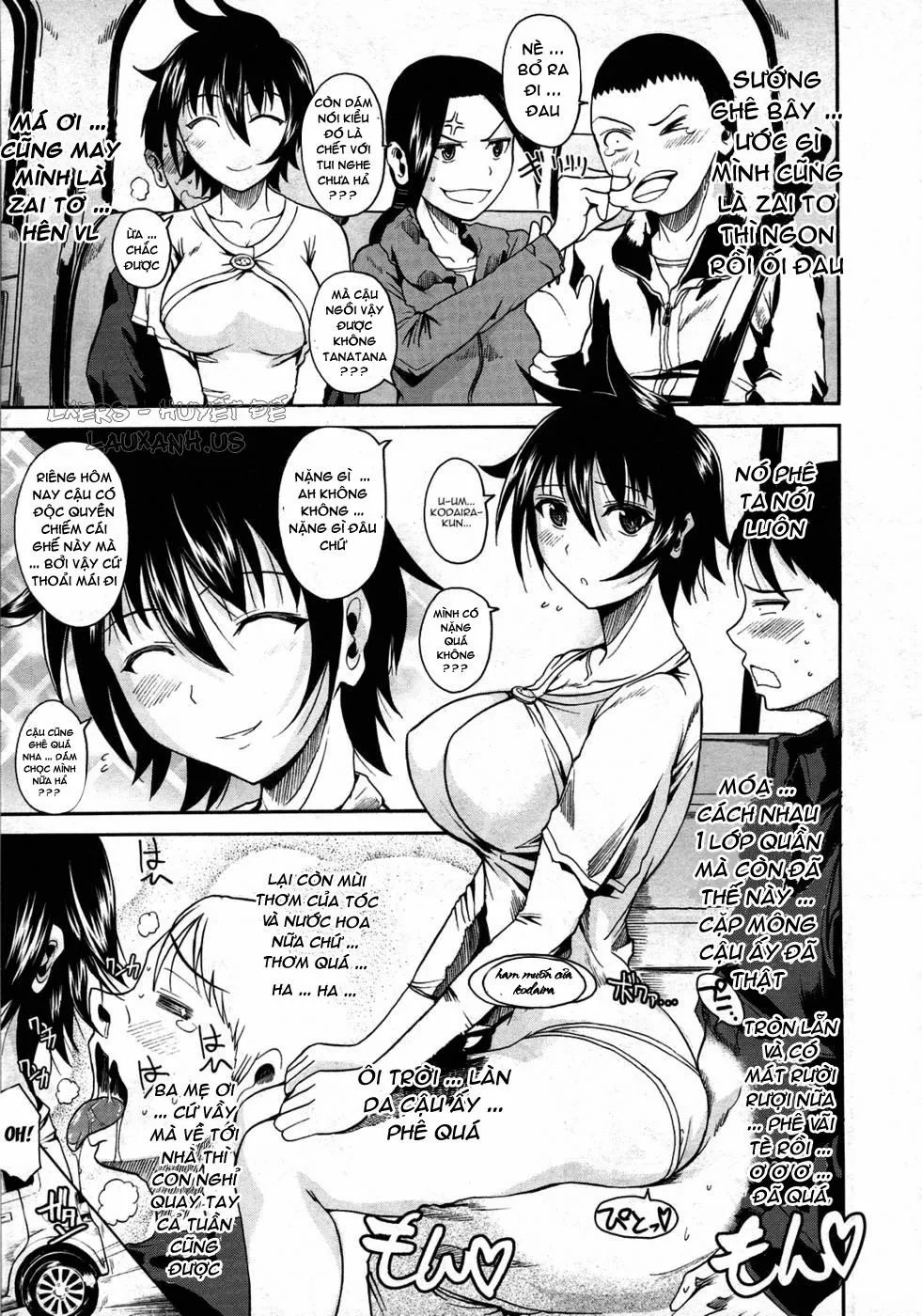 HentaiVN.net - Ảnh 6 - Tanashi-San Sitting On My Lap - Chap 1