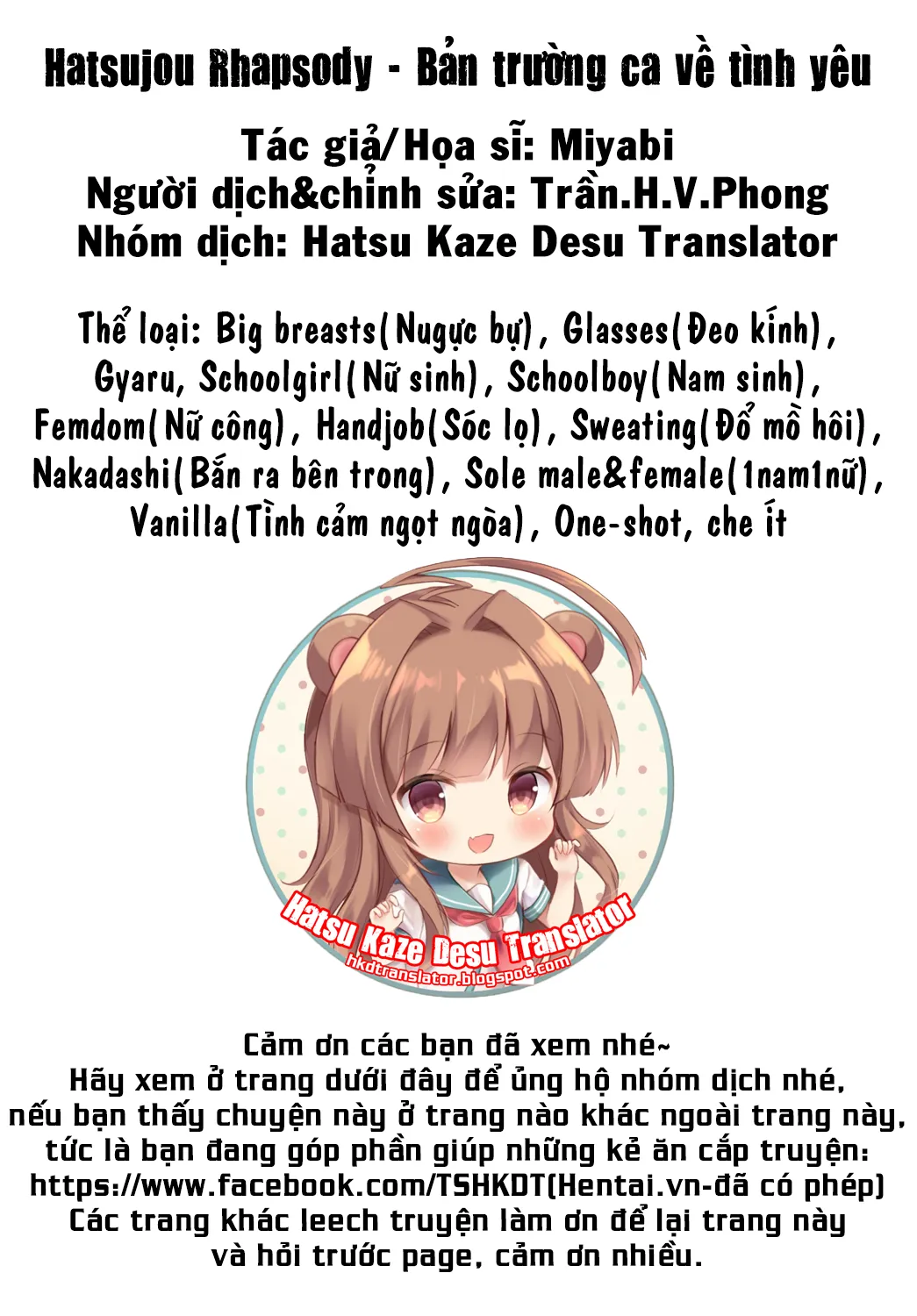 HentaiVN.net - Ảnh 28 - Hatsujou Rhapsody [Bản trường ca về tình yêu] - Chap 1