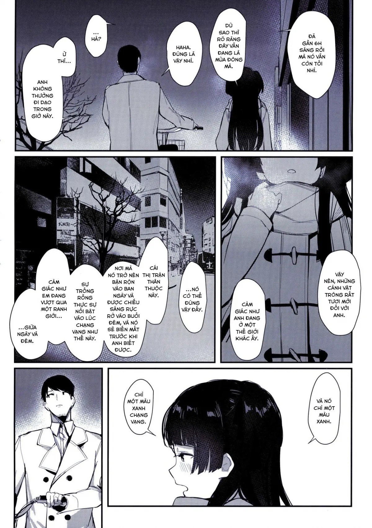 HentaiVN.net - Ảnh 28 - Yoake yori Fukai Ao de [Darker than the Twilight Blue (THE iDOLM@STER: Shiny Colors)] - Chap 1