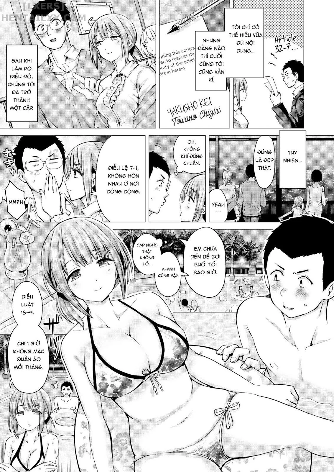 HentaiVN.net - Ảnh 7 - Clerical Duty [Weekly Kairakuten 2019-09] - Chap 1