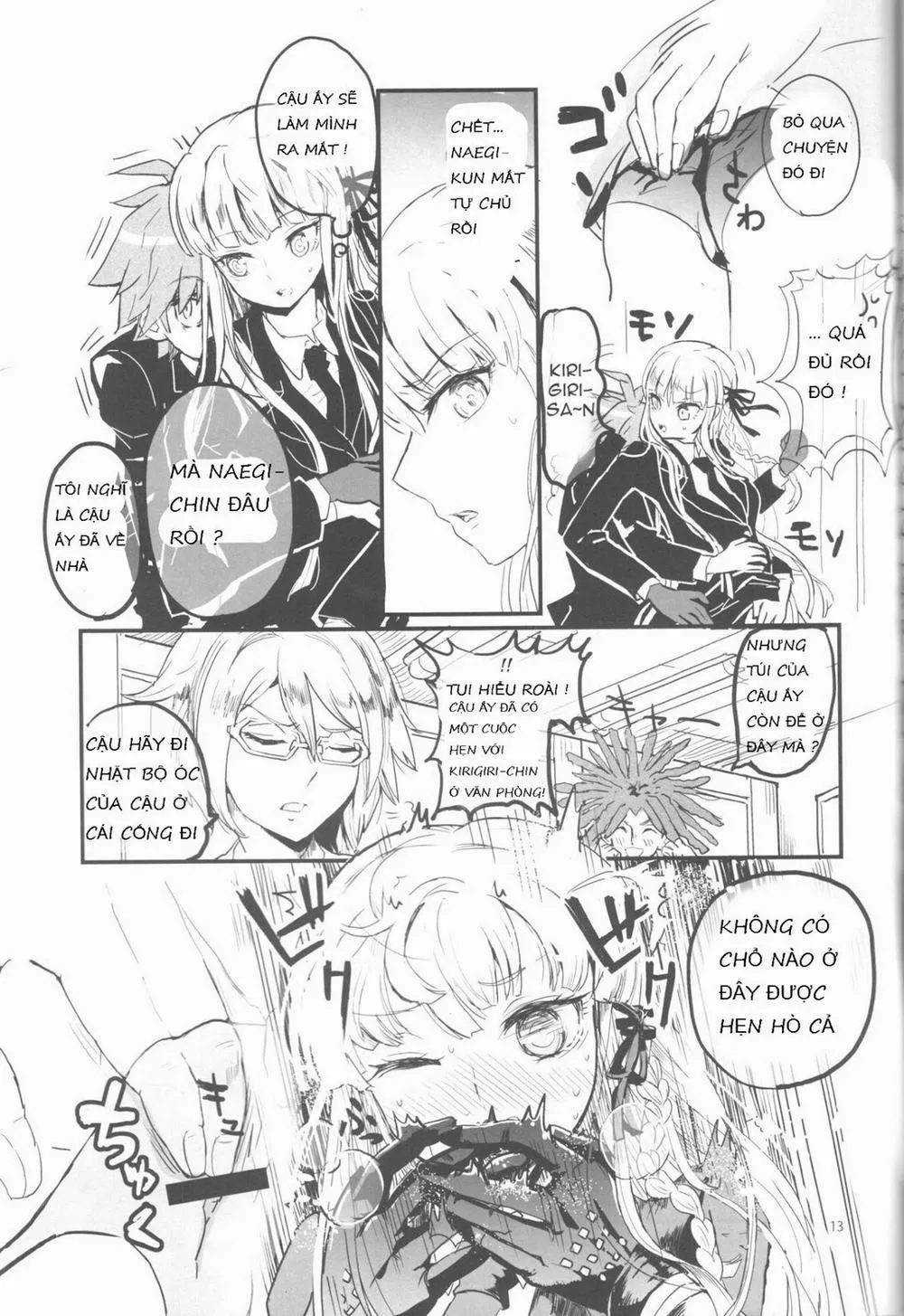 HentaiVN.net - Ảnh 11 - Misshitsu de Keisotsu (Danganronpa) - Chap 1