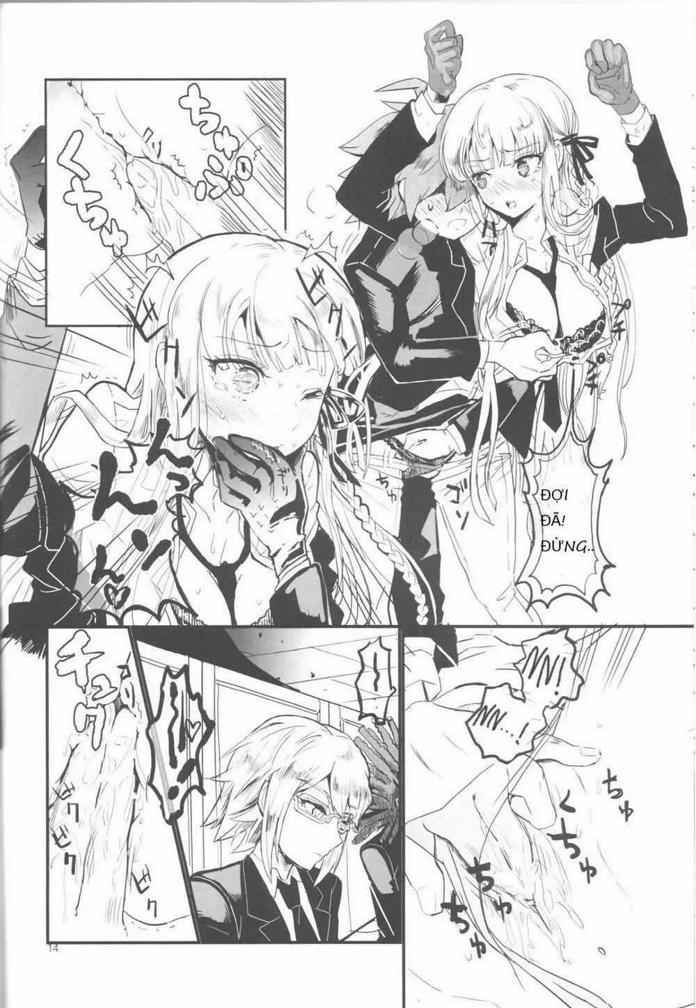 HentaiVN.net - Ảnh 12 - Misshitsu de Keisotsu (Danganronpa) - Chap 1