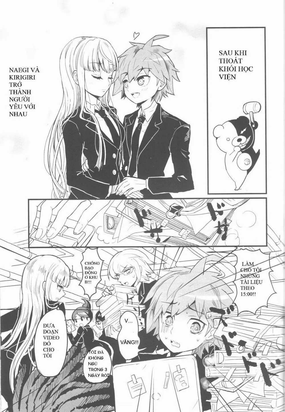 HentaiVN.net - Ảnh 3 - Misshitsu de Keisotsu (Danganronpa) - Chap 1