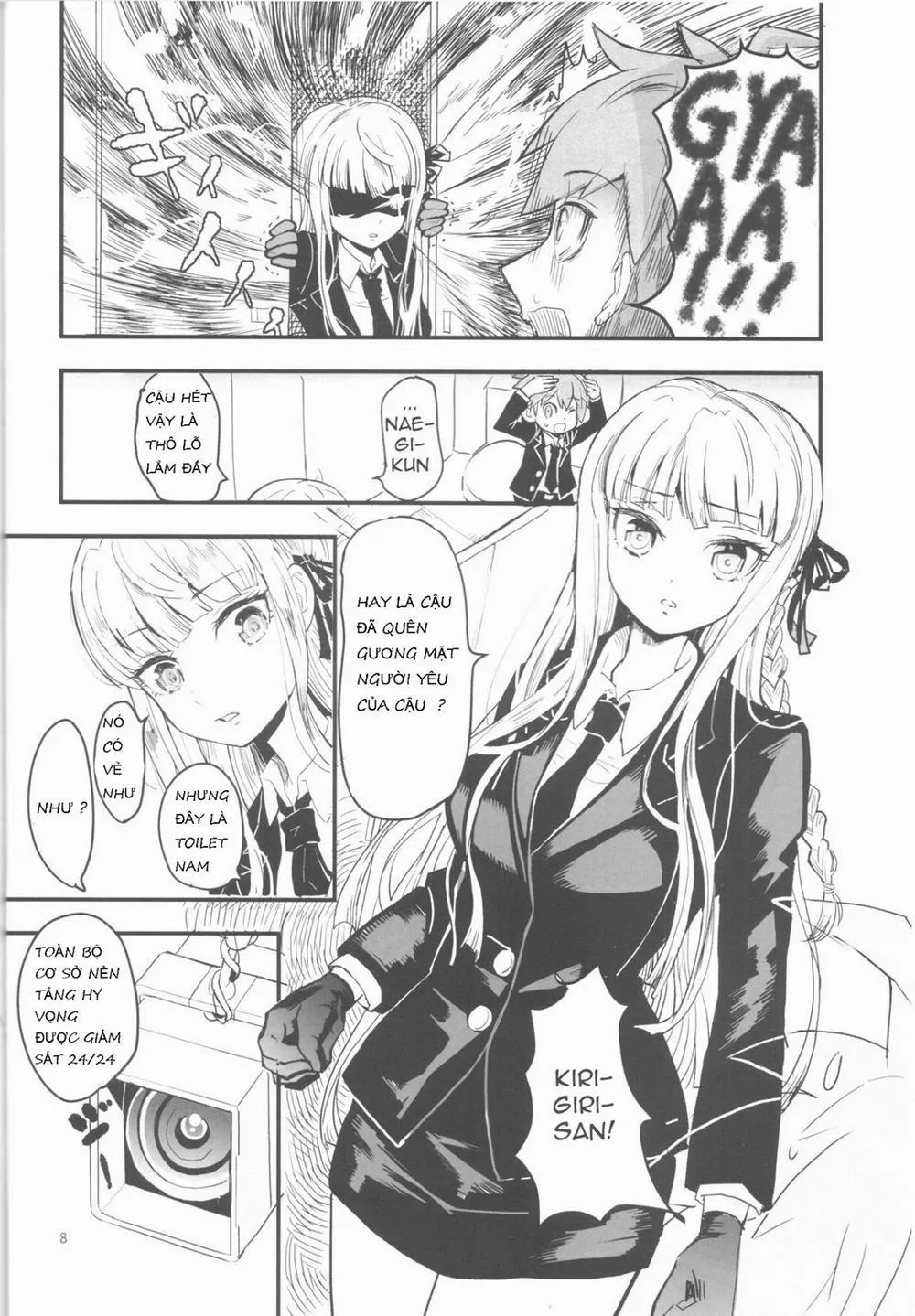 HentaiVN.net - Ảnh 6 - Misshitsu de Keisotsu (Danganronpa) - Chap 1