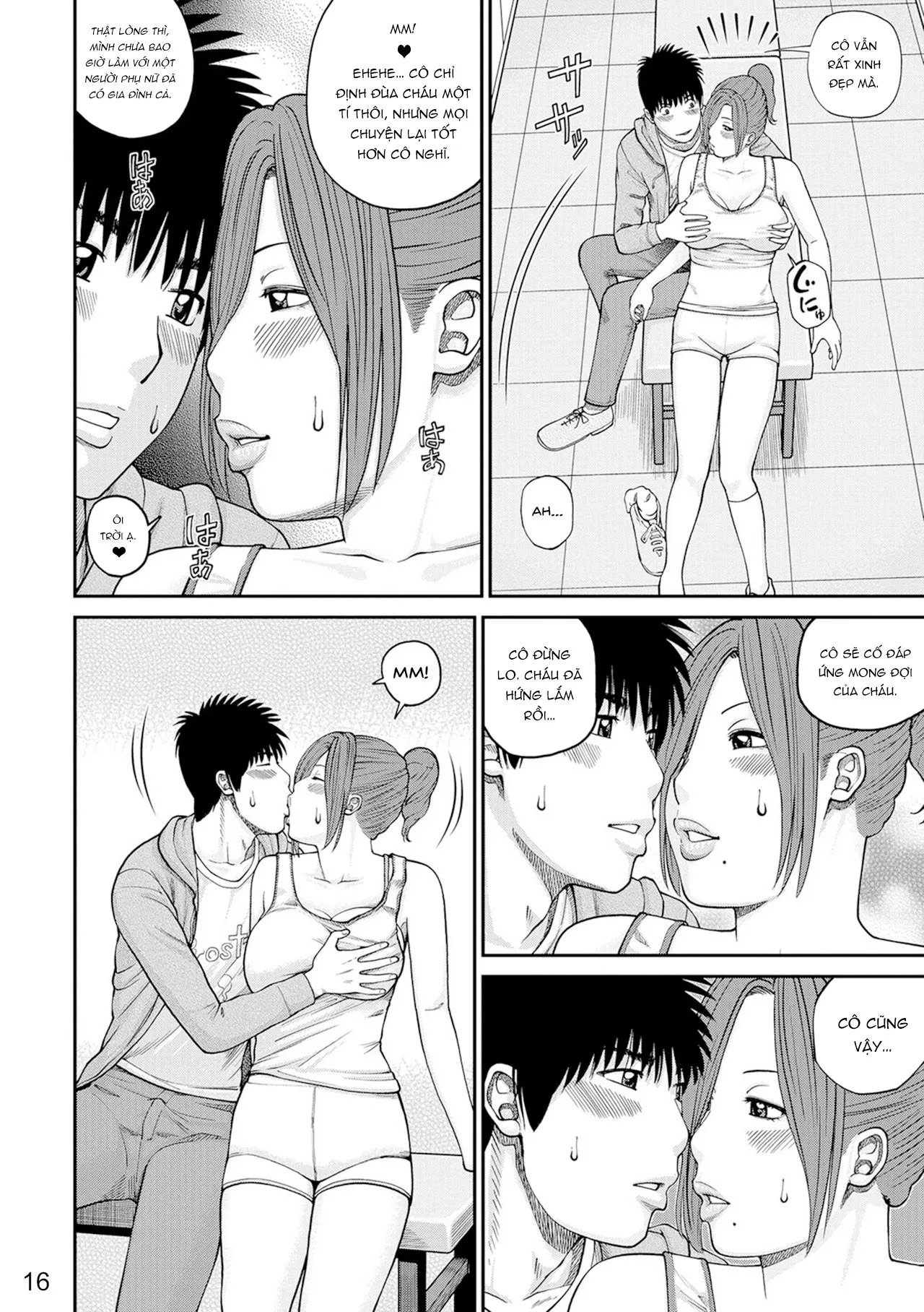 HentaiVN.net - Ảnh 15 - Momojiri District Mature Women's Volleyball Club [Momojiri Danchi Mama-san Volley Doukoukai - Mom's Volley Ball] - Chap 1