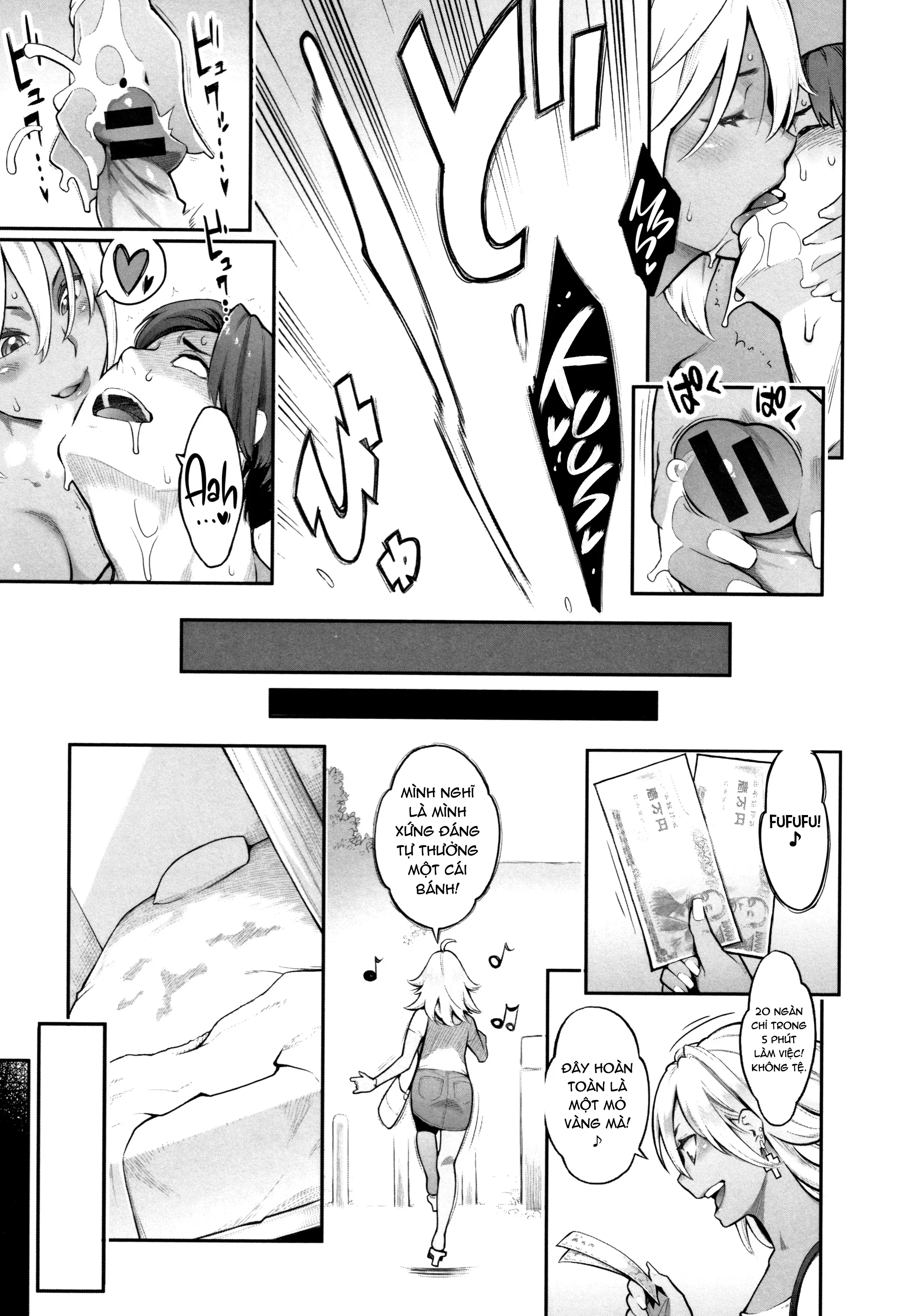 HentaiVN.net - Ảnh 4 - Takagi Airi no 10-pun Challenge [Takagi Airi's 10 Minute Challenge] - Chap 1