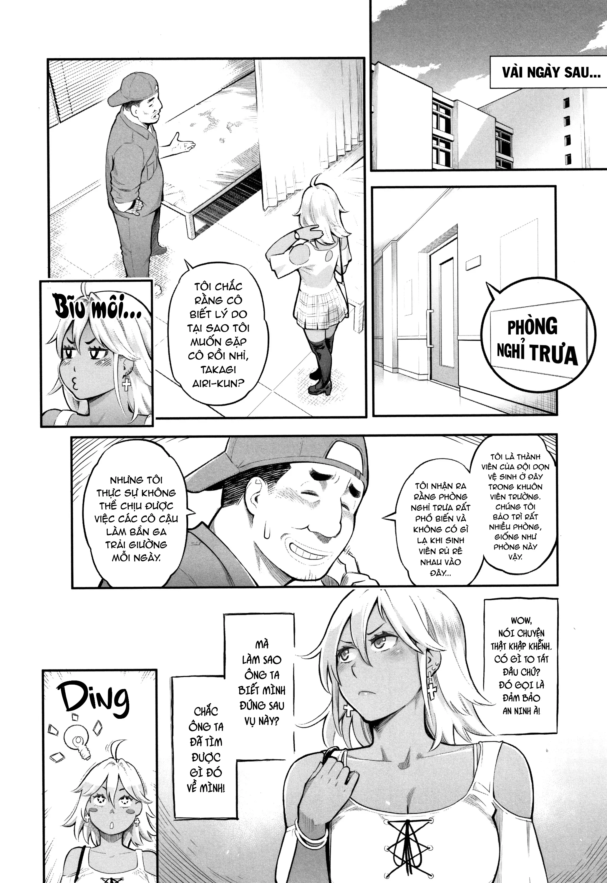 HentaiVN.net - Ảnh 5 - Takagi Airi no 10-pun Challenge [Takagi Airi's 10 Minute Challenge] - Chap 1