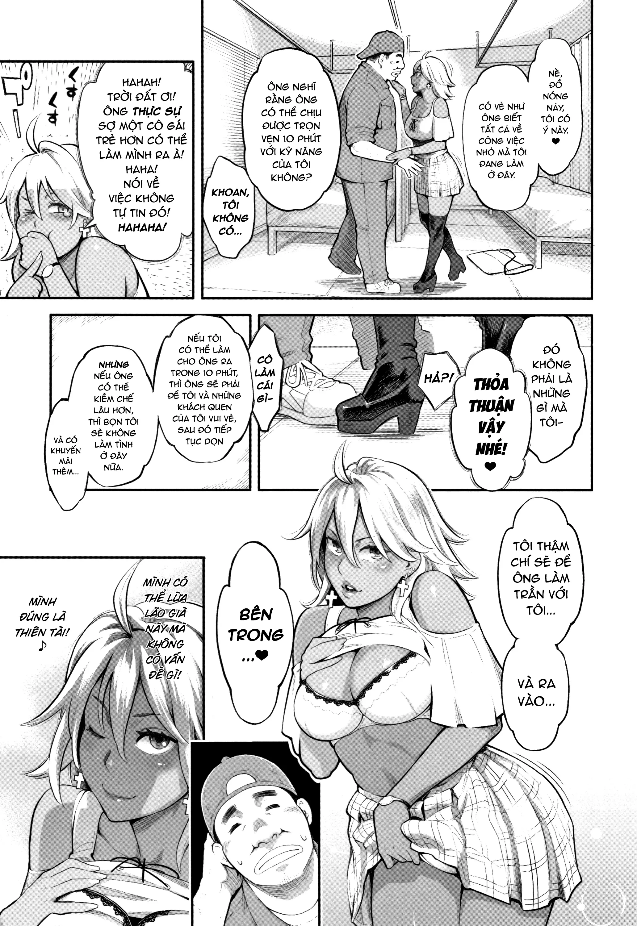 HentaiVN.net - Ảnh 6 - Takagi Airi no 10-pun Challenge [Takagi Airi's 10 Minute Challenge] - Chap 1