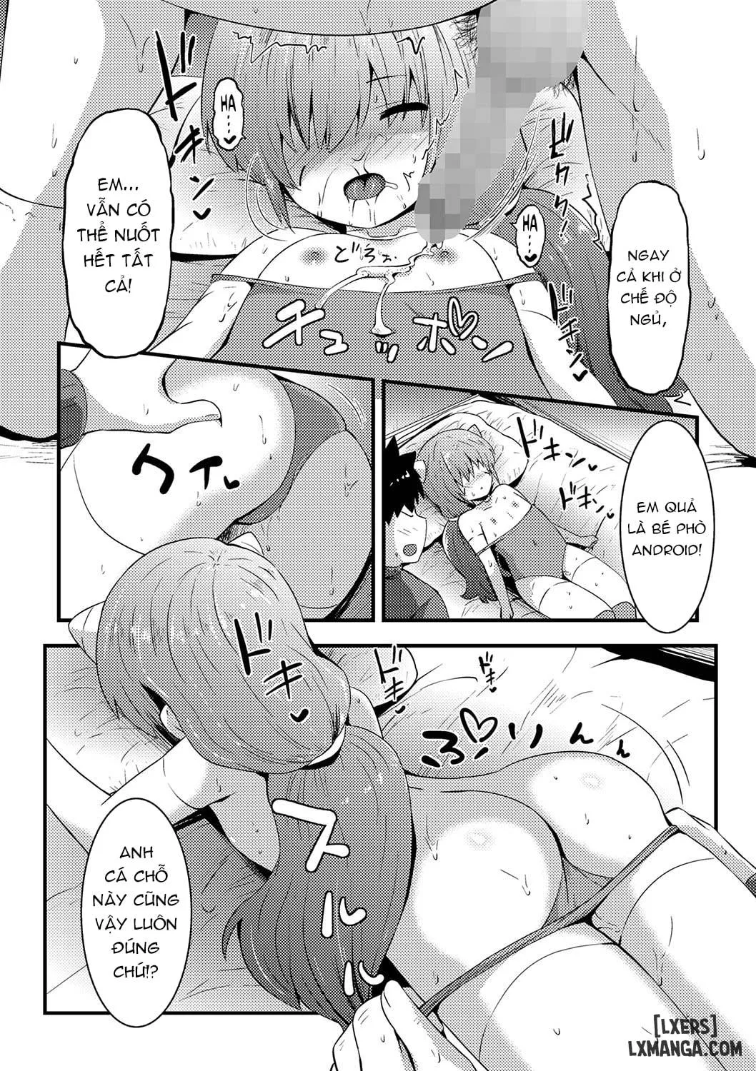 HentaiVN.net - Ảnh 10 - Bé Android dâm đãng - Chap 1