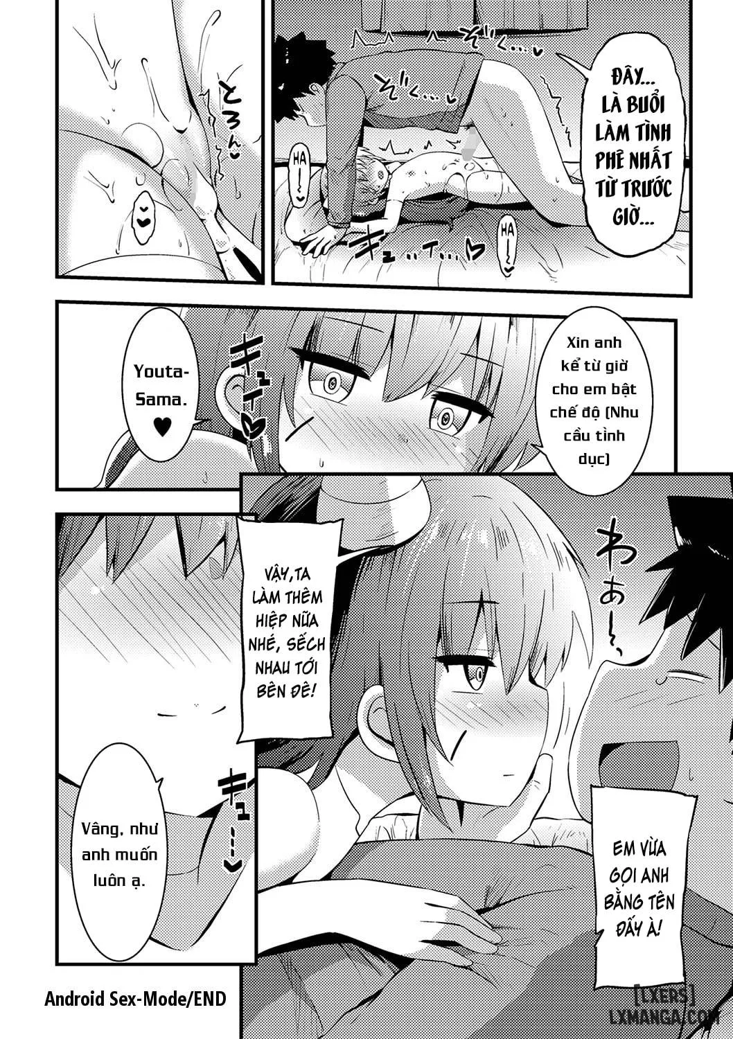 HentaiVN.net - Ảnh 20 - Bé Android dâm đãng - Chap 1