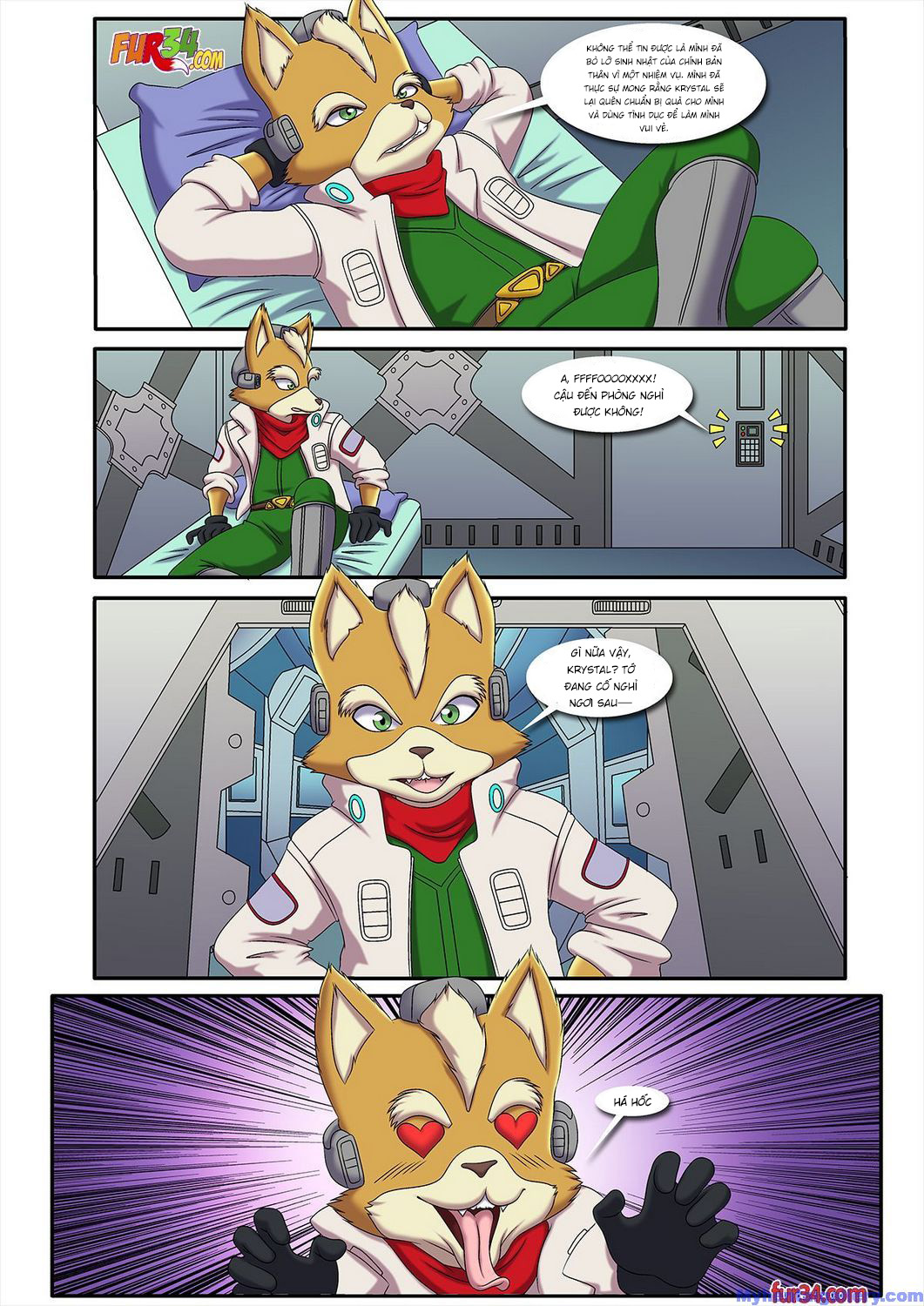 HentaiVN.net - Ảnh 6 - Fox's Best Birthday Party Ever! - Chap 1