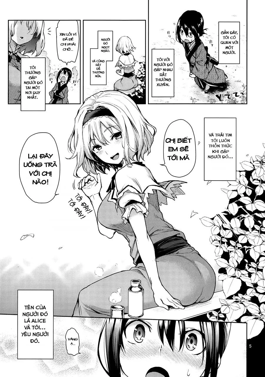 HentaiVN.net - Ảnh 4 - Karakai Jouzu no Alice-san! (Touhou Project) [Teasing Master Alice] - Chap 1