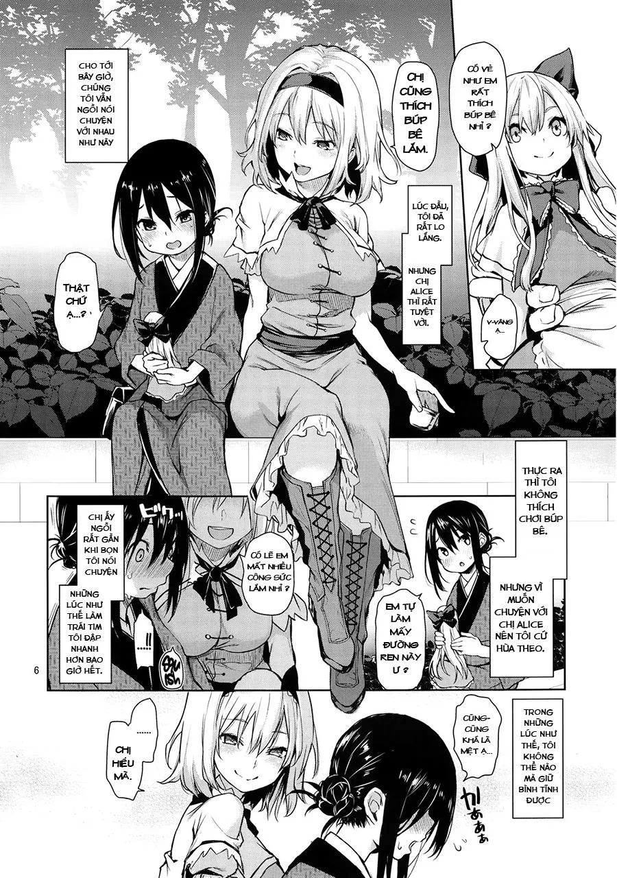 HentaiVN.net - Ảnh 5 - Karakai Jouzu no Alice-san! (Touhou Project) [Teasing Master Alice] - Chap 1