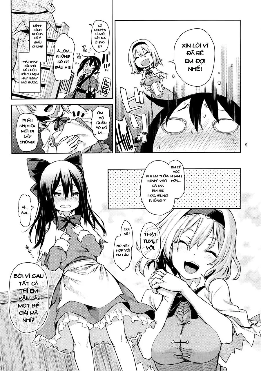 HentaiVN.net - Ảnh 8 - Karakai Jouzu no Alice-san! (Touhou Project) [Teasing Master Alice] - Chap 1