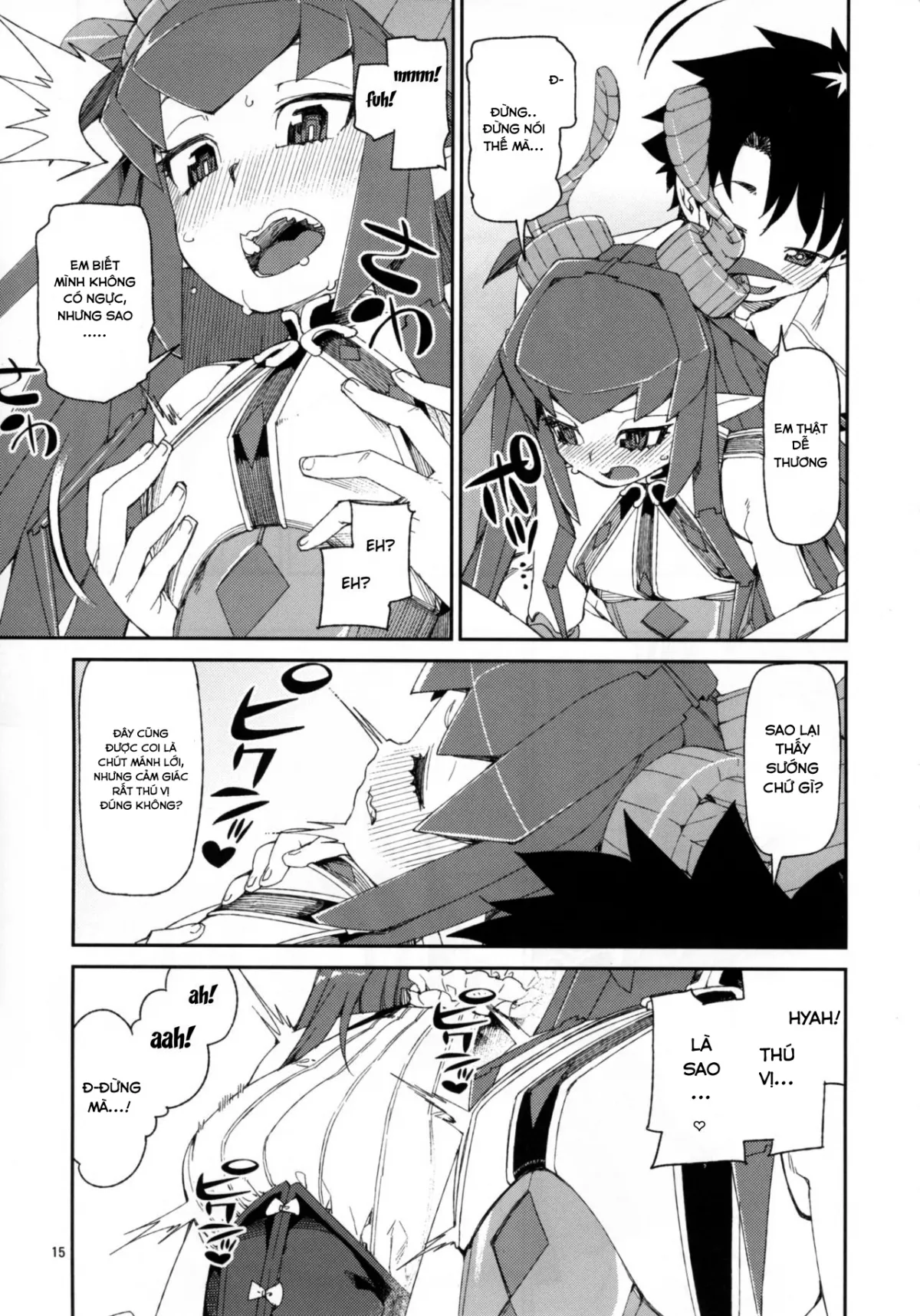 HentaiVN.net - Ảnh 17 - Koutetsu Majou no Setsunai Kyousei - Chap 1