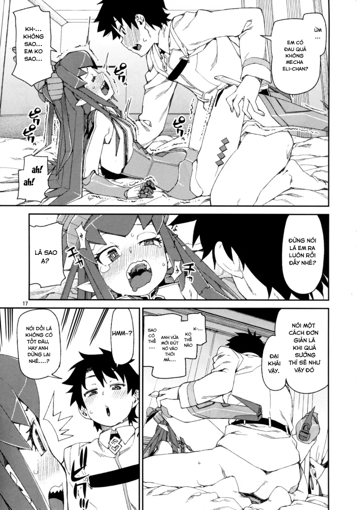HentaiVN.net - Ảnh 19 - Koutetsu Majou no Setsunai Kyousei - Chap 1