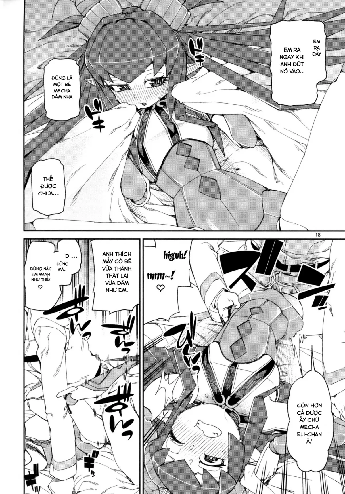 HentaiVN.net - Ảnh 20 - Koutetsu Majou no Setsunai Kyousei - Chap 1