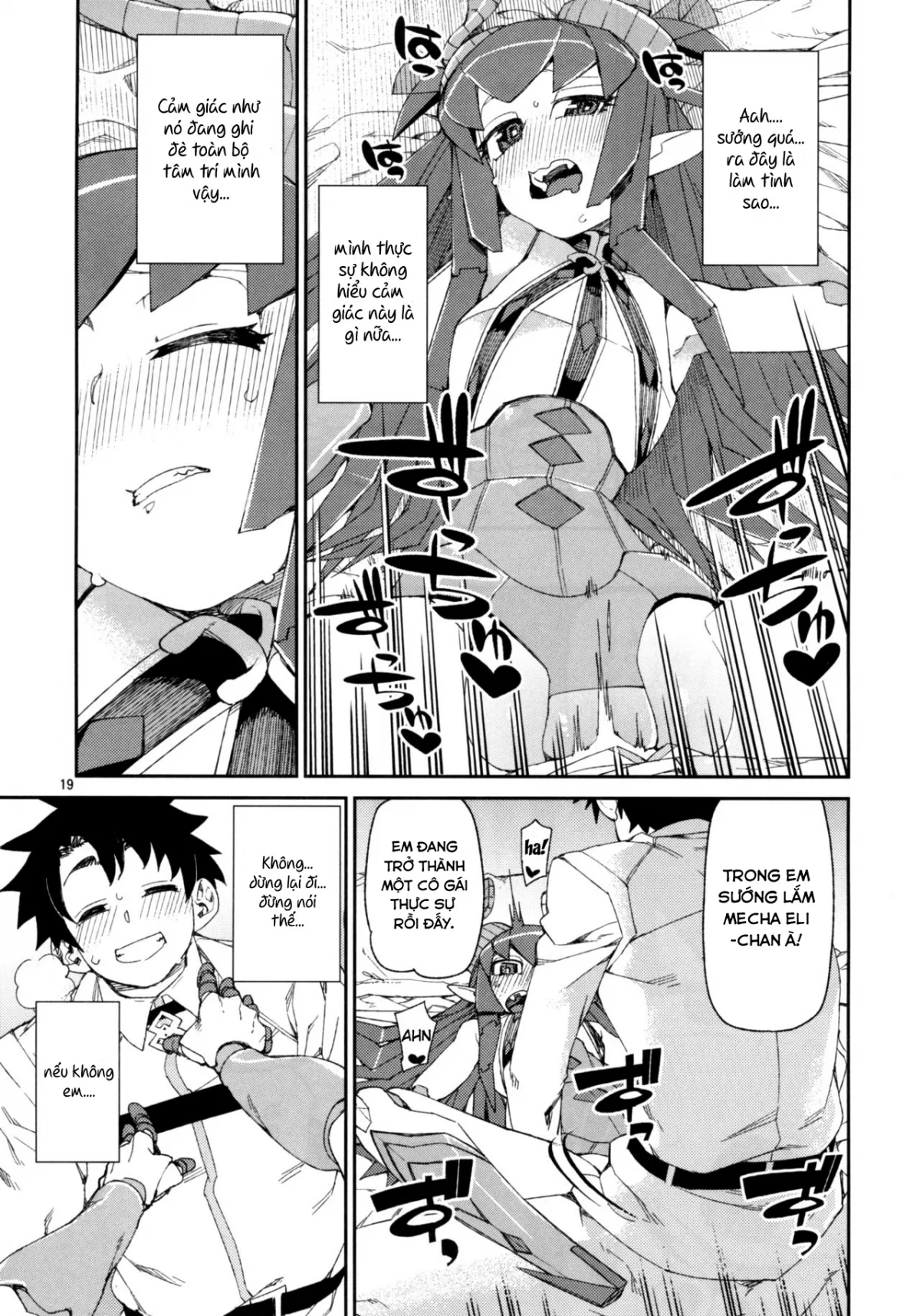 HentaiVN.net - Ảnh 21 - Koutetsu Majou no Setsunai Kyousei - Chap 1