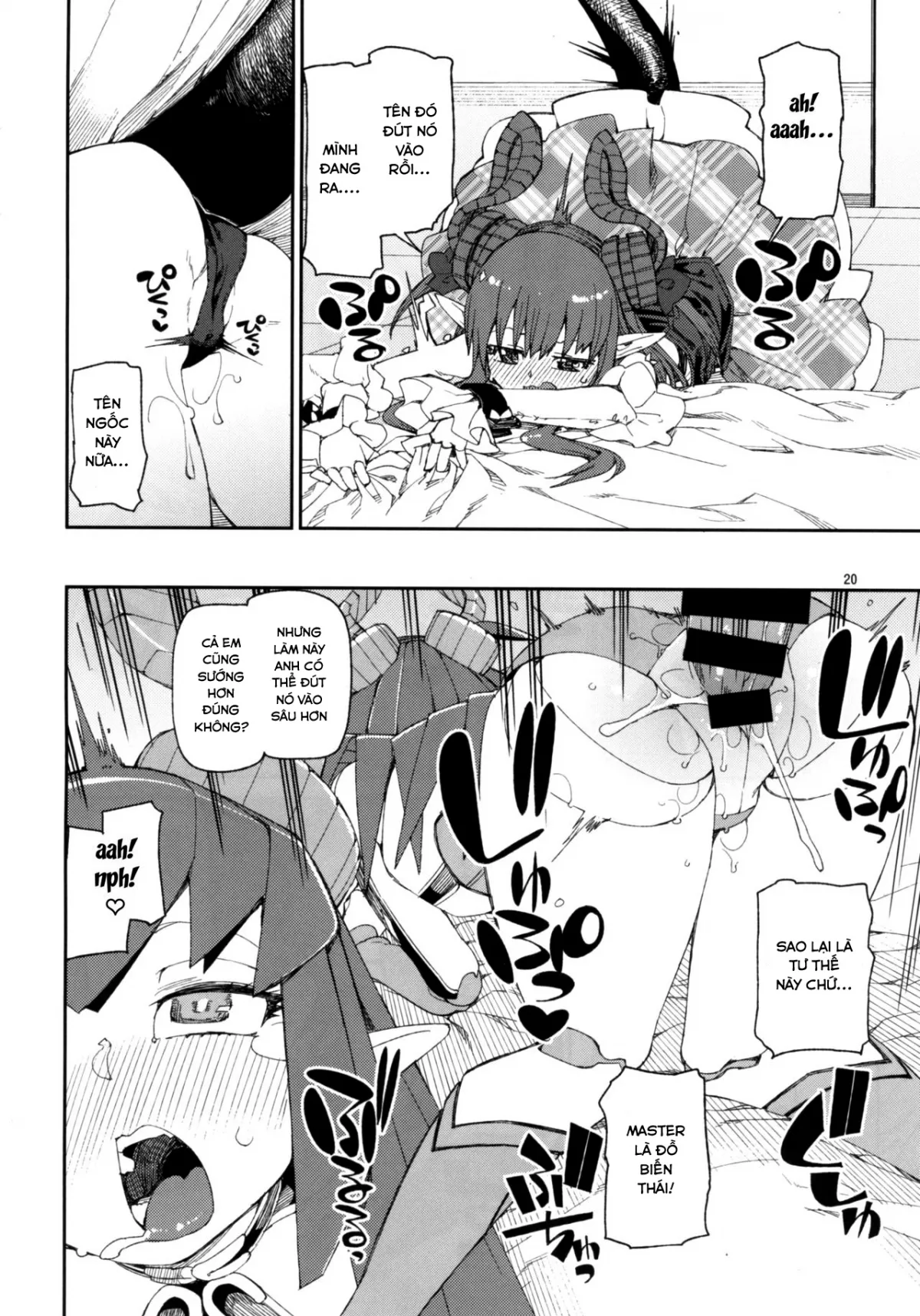 HentaiVN.net - Ảnh 22 - Koutetsu Majou no Setsunai Kyousei - Chap 1