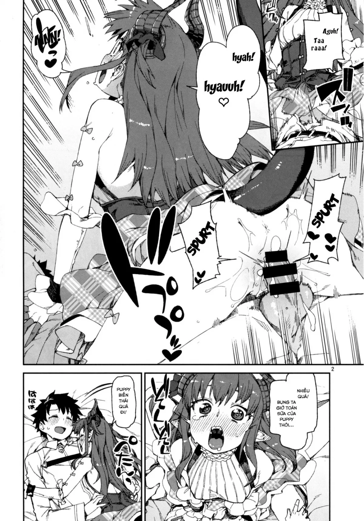 HentaiVN.net - Ảnh 4 - Koutetsu Majou no Setsunai Kyousei - Chap 1