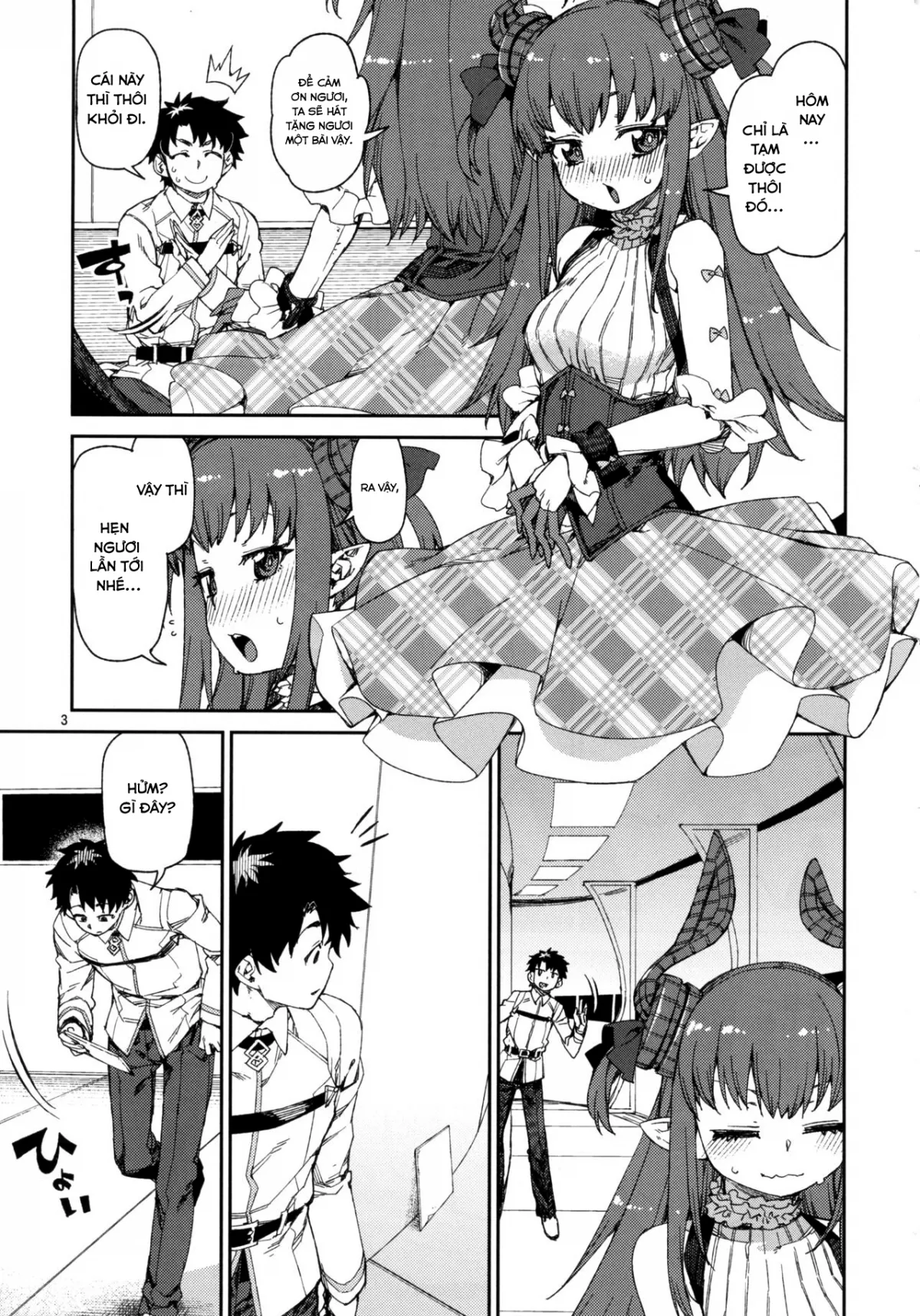 HentaiVN.net - Ảnh 5 - Koutetsu Majou no Setsunai Kyousei - Chap 1