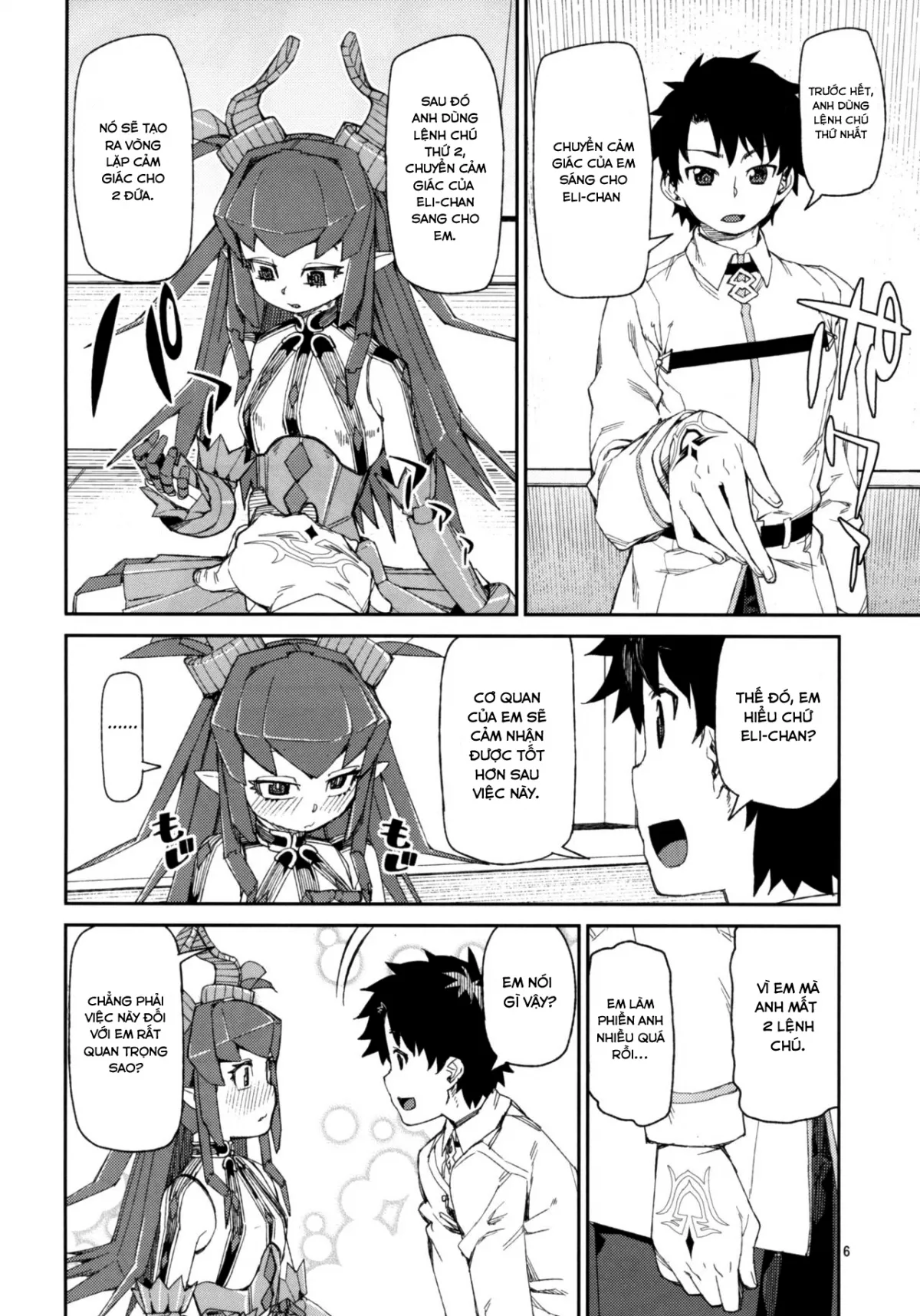 HentaiVN.net - Ảnh 8 - Koutetsu Majou no Setsunai Kyousei - Chap 1