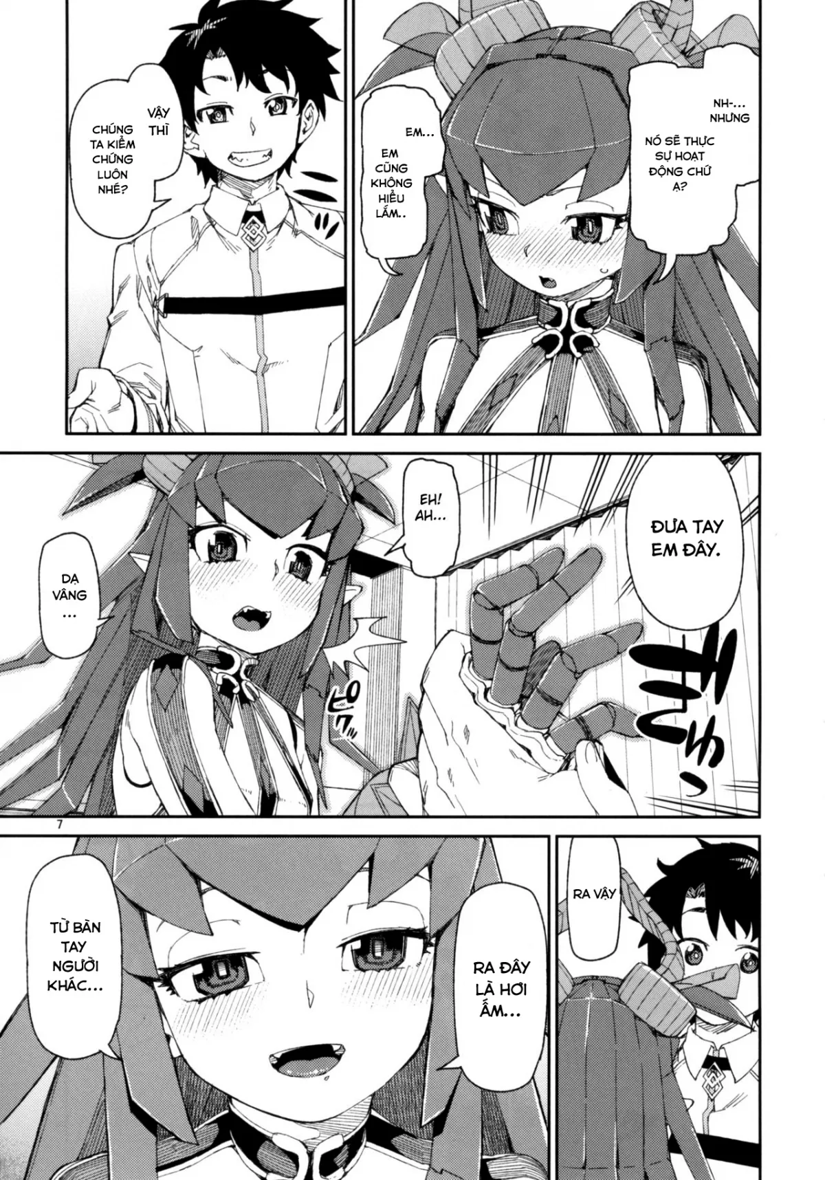 HentaiVN.net - Ảnh 9 - Koutetsu Majou no Setsunai Kyousei - Chap 1