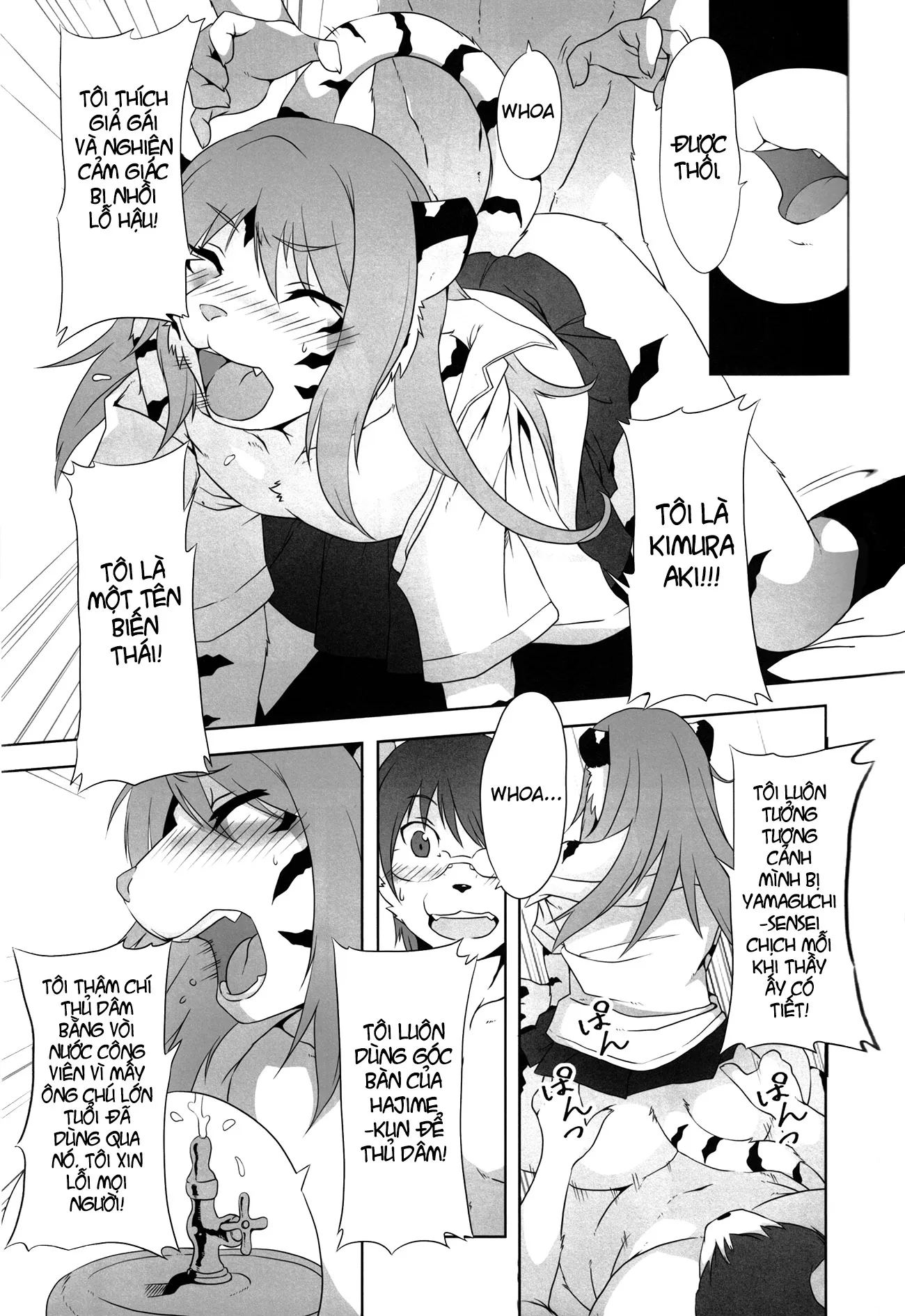 HentaiVN.net - Ảnh 13 - Femboy book [Hội các femboy thích crossdress] - Chap 1