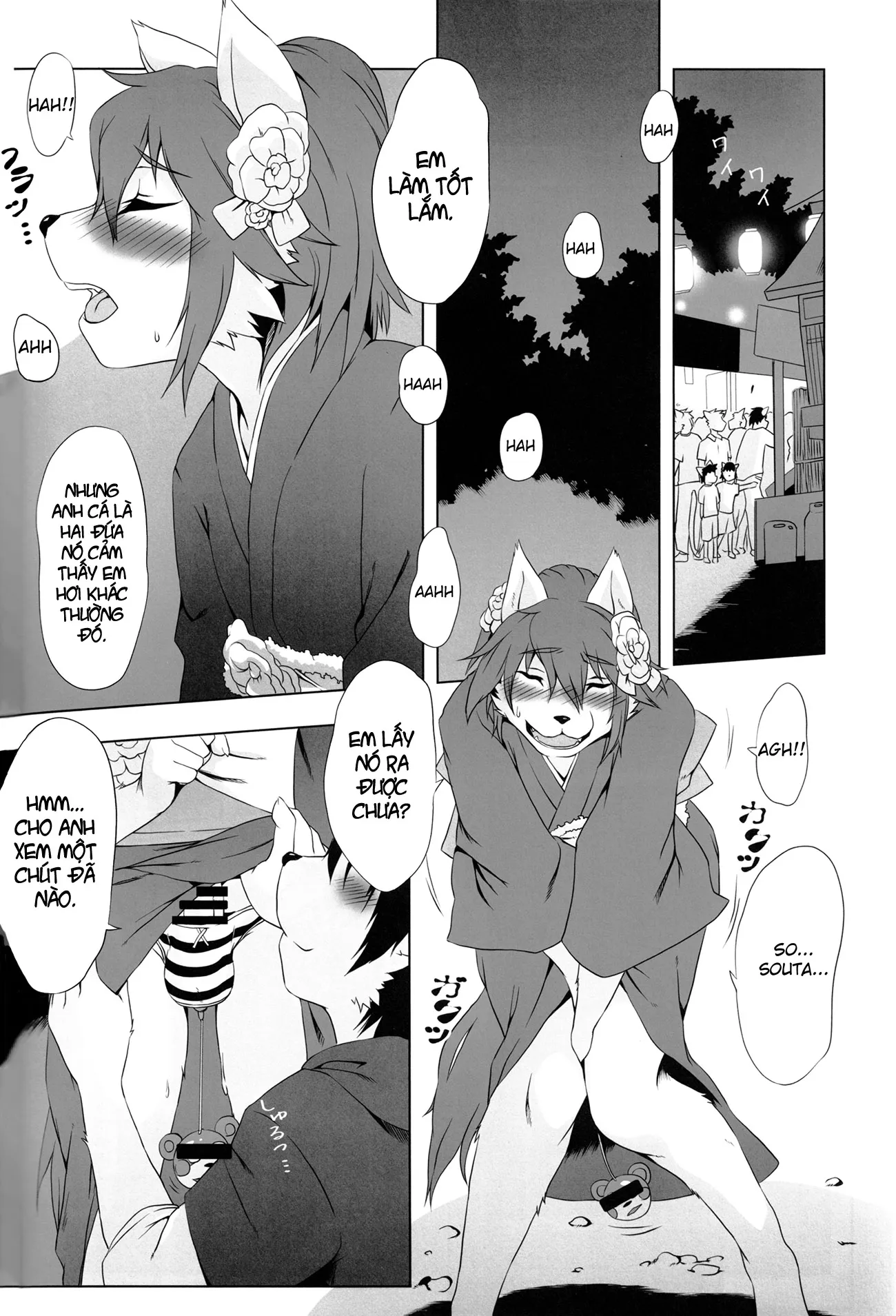 HentaiVN.net - Ảnh 35 - Femboy book [Hội các femboy thích crossdress] - Chap 1