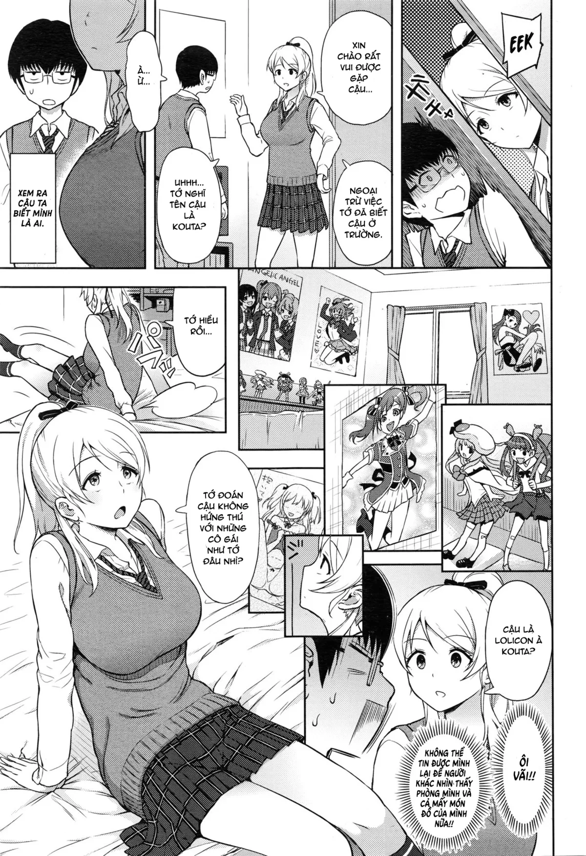 HentaiVN.net - Ảnh 4 - Plaisir [プレジール] - Chap 1