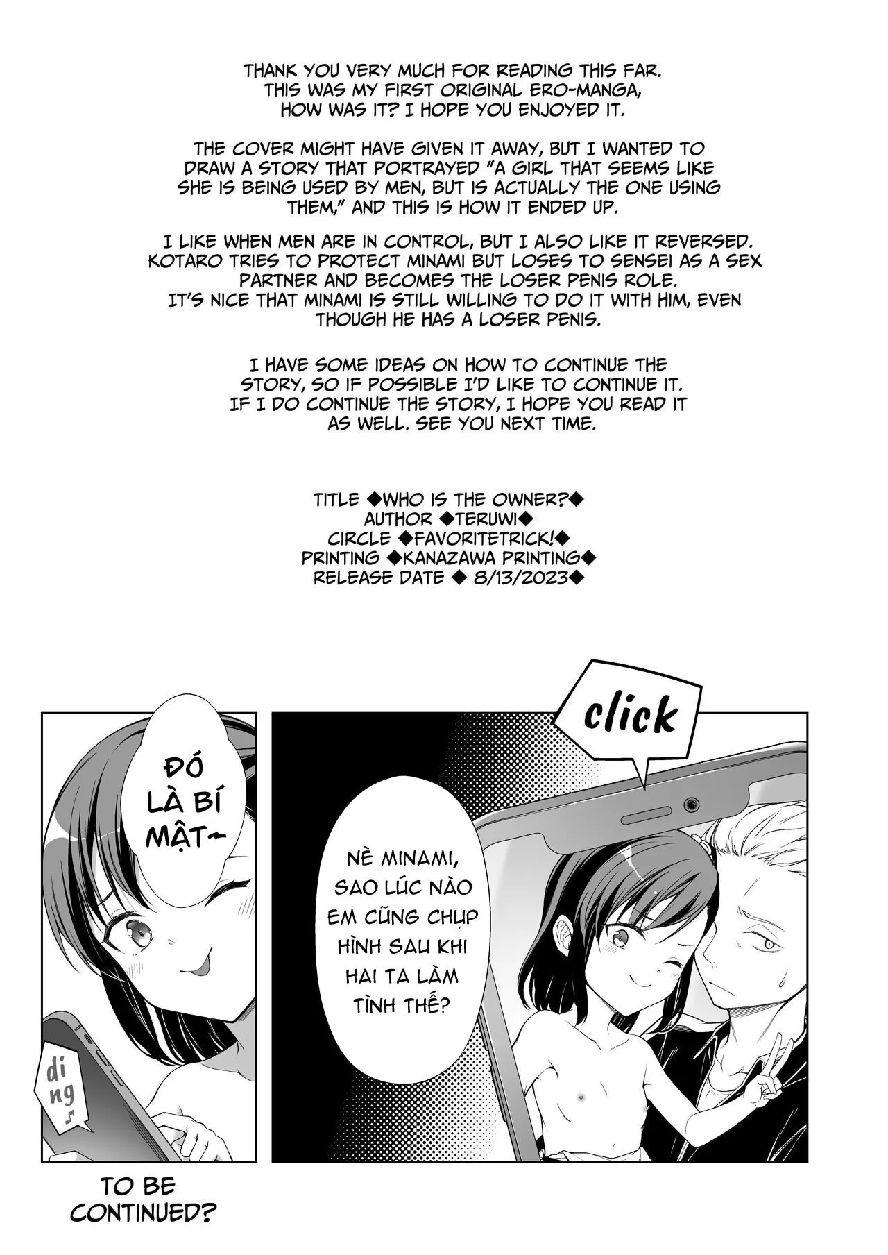 HentaiVN.net - Ảnh 24 - Ai là chủ nhân? [Kainushi Daare da?] - Chap 1