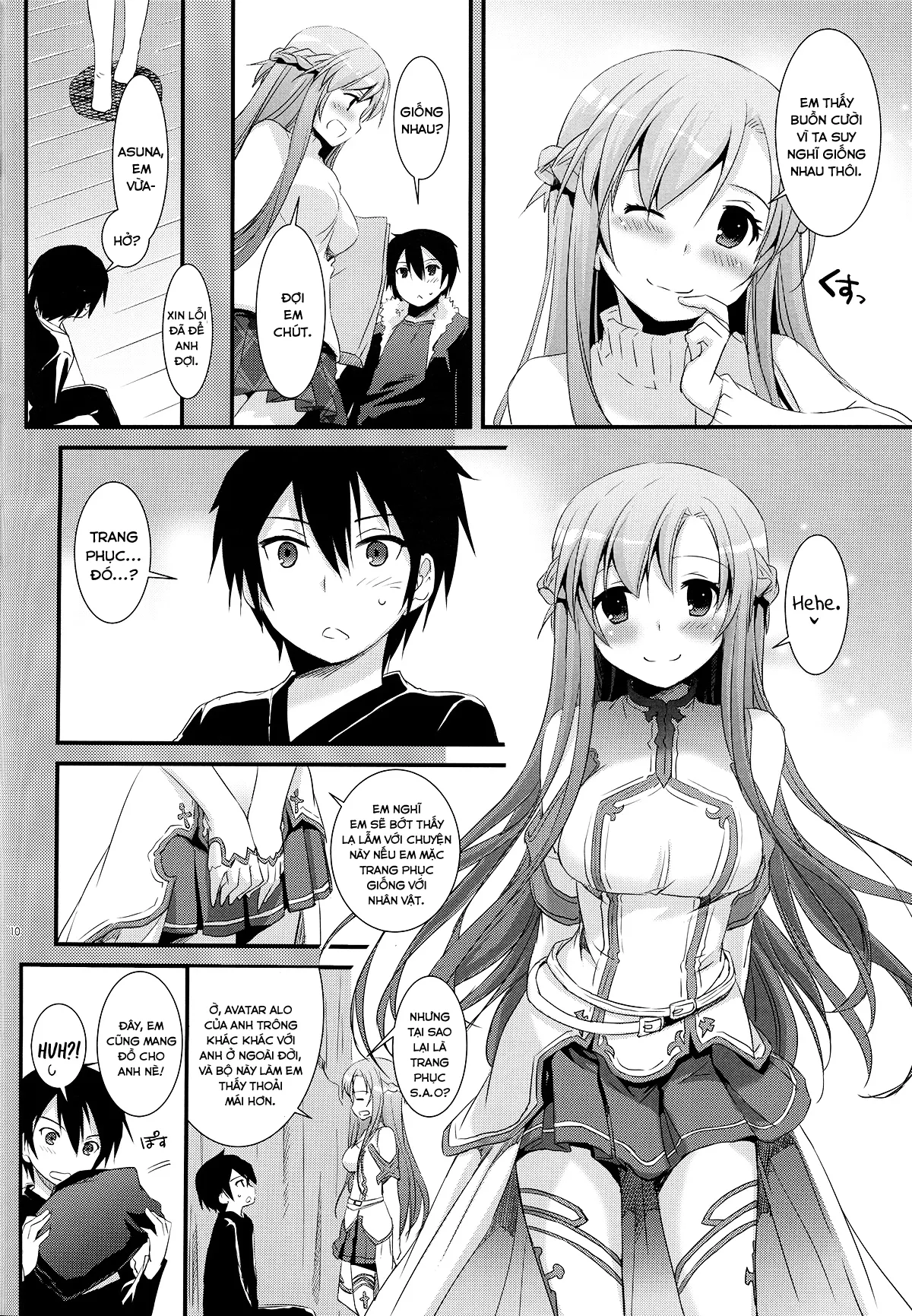 HentaiVN.net - Ảnh 10 - D.L. action 70 (Sword Art Online) [Digital Lover 70] - Chap 1