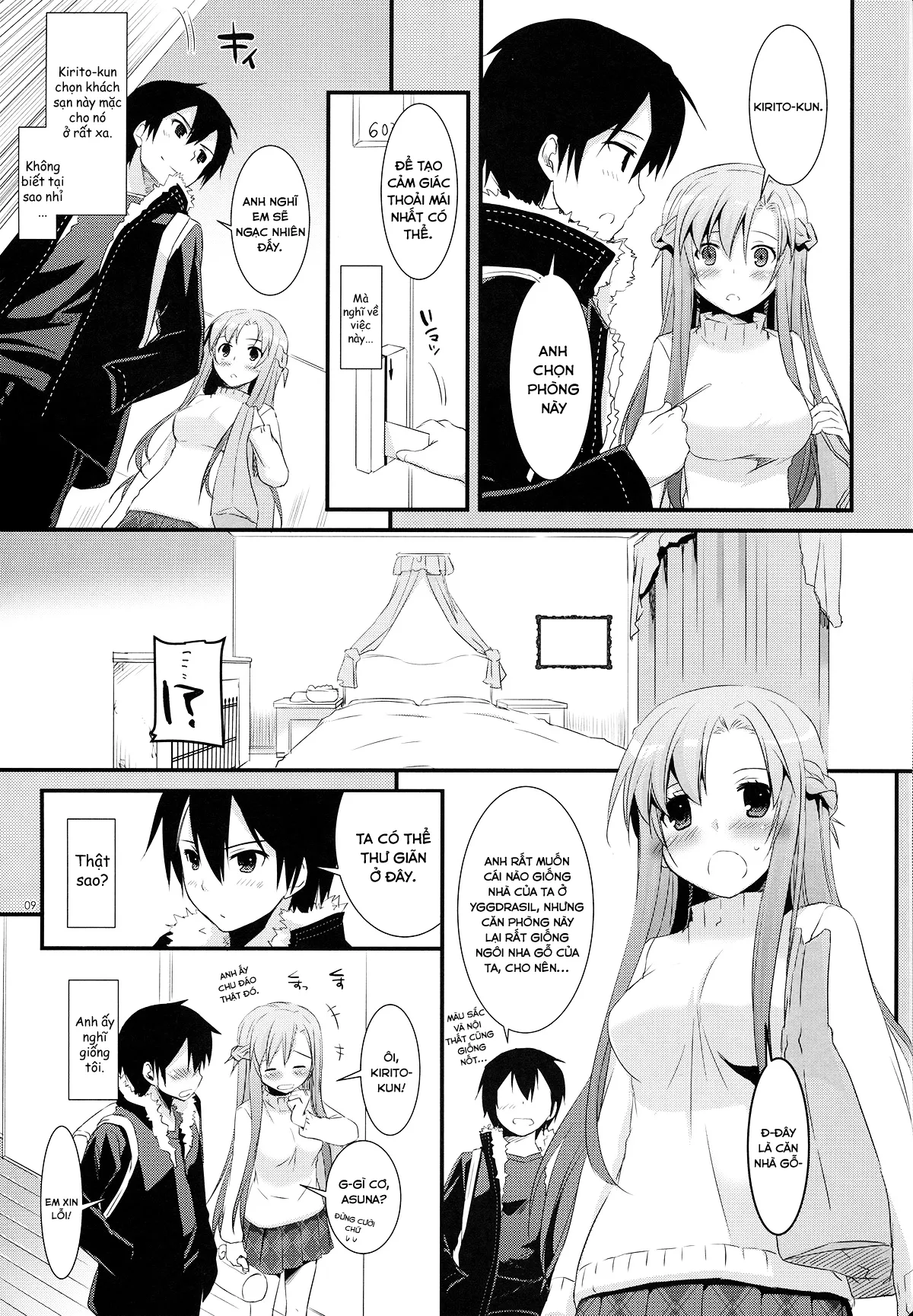 HentaiVN.net - Ảnh 9 - D.L. action 70 (Sword Art Online) [Digital Lover 70] - Chap 1